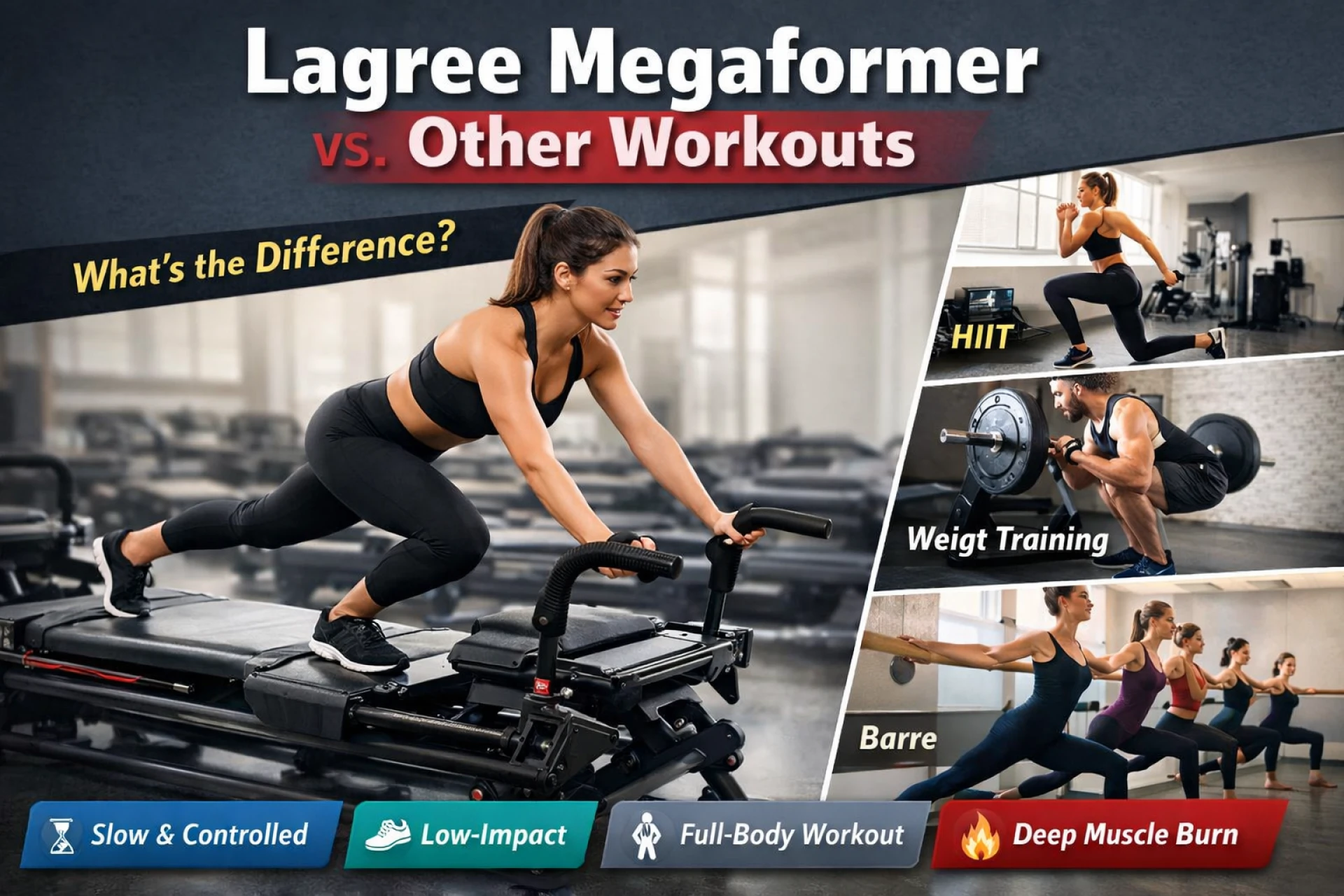 The Key Differences Between Fitness Studio Lagree Megaformer and Other Workouts