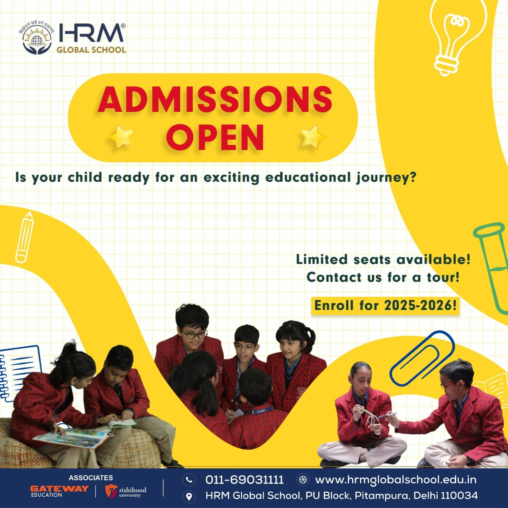 When Do Play School Admissions in Pitampura Usually Start?