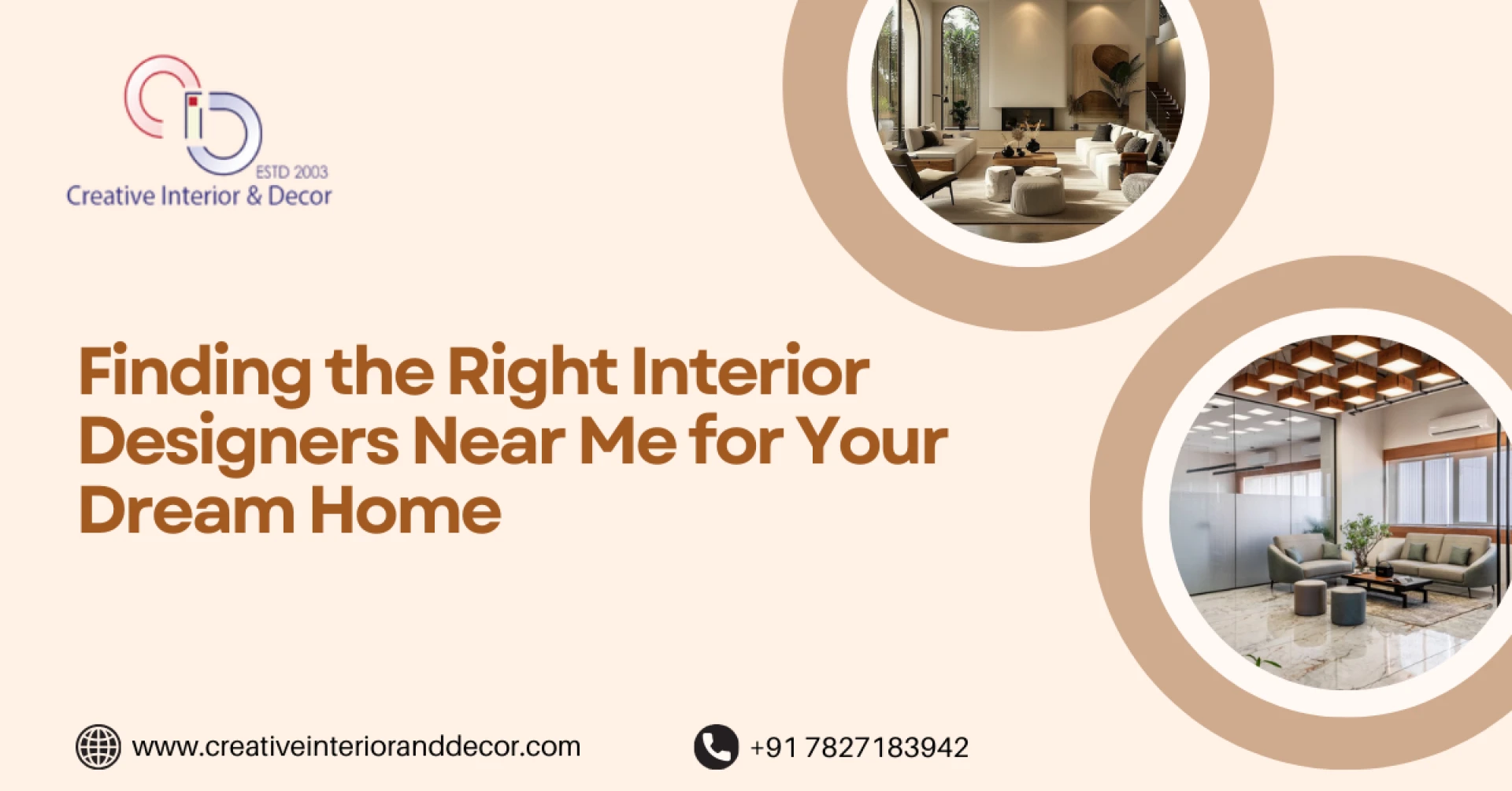 Finding the Right Interior Designers Near Me for Your Dream Home