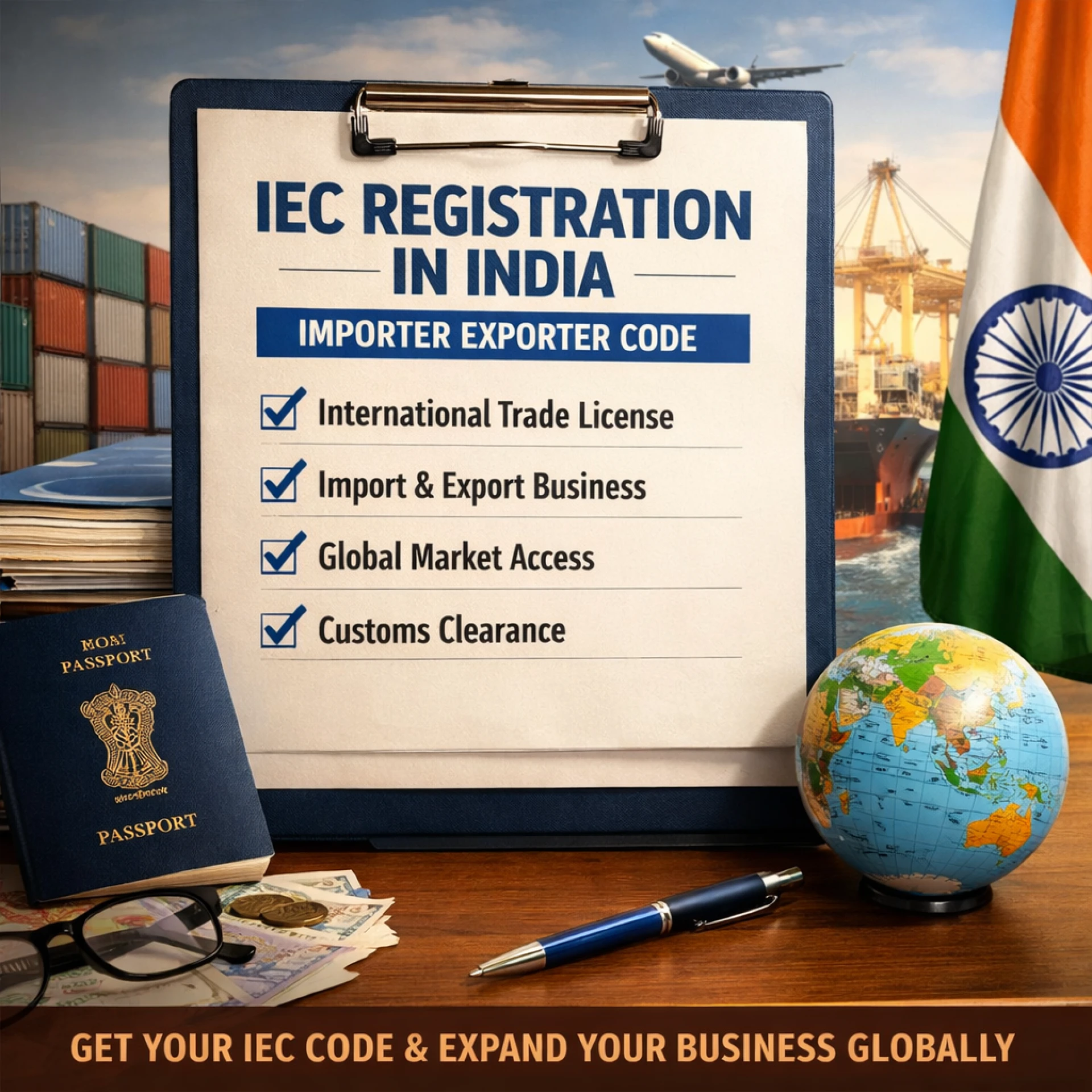 IEC Registration in India: Complete Guide to Import Export Code Application, Benefits, and Online Process.