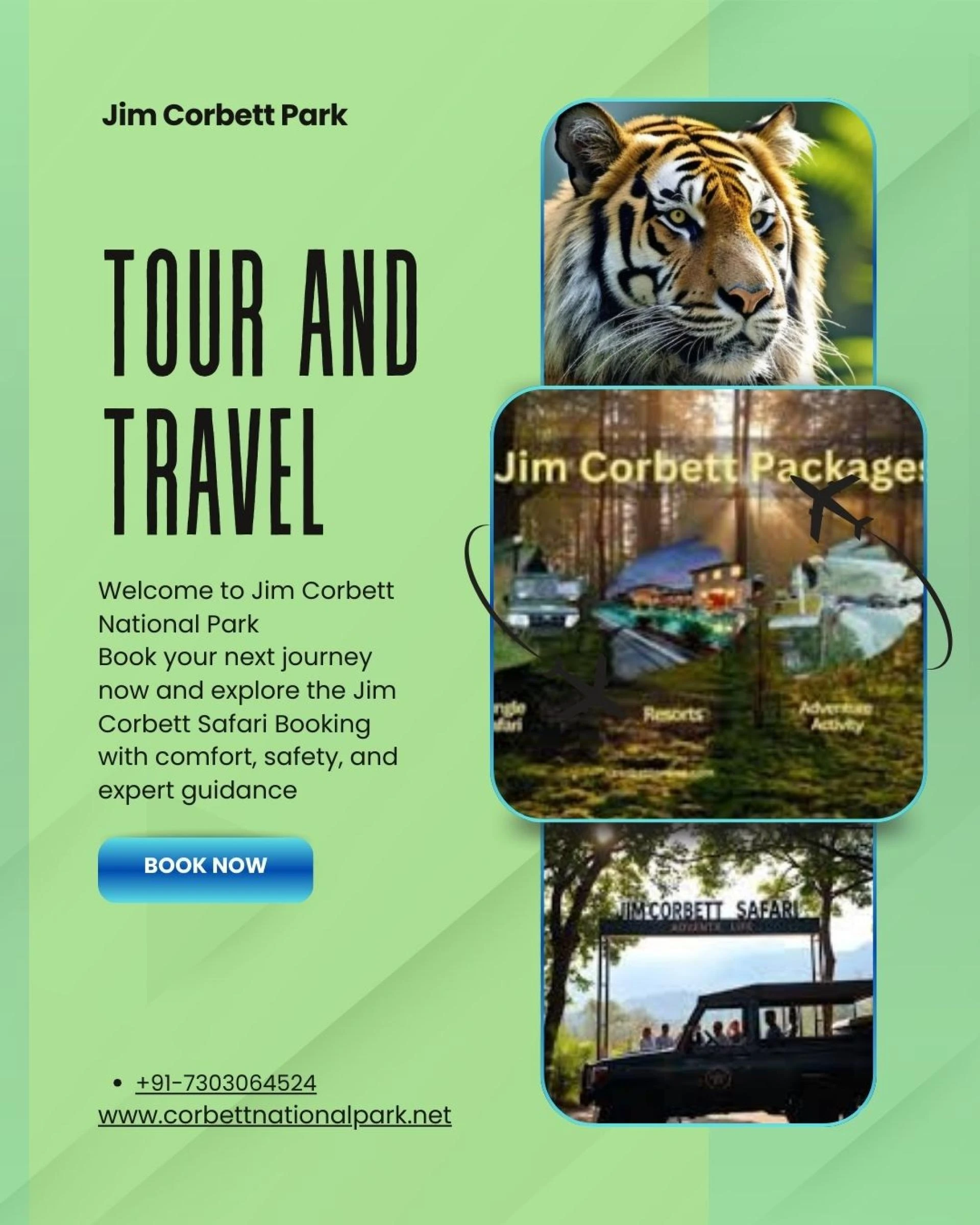 Explore Jim Corbett National Park with Easy Jim Corbett Safari Booking