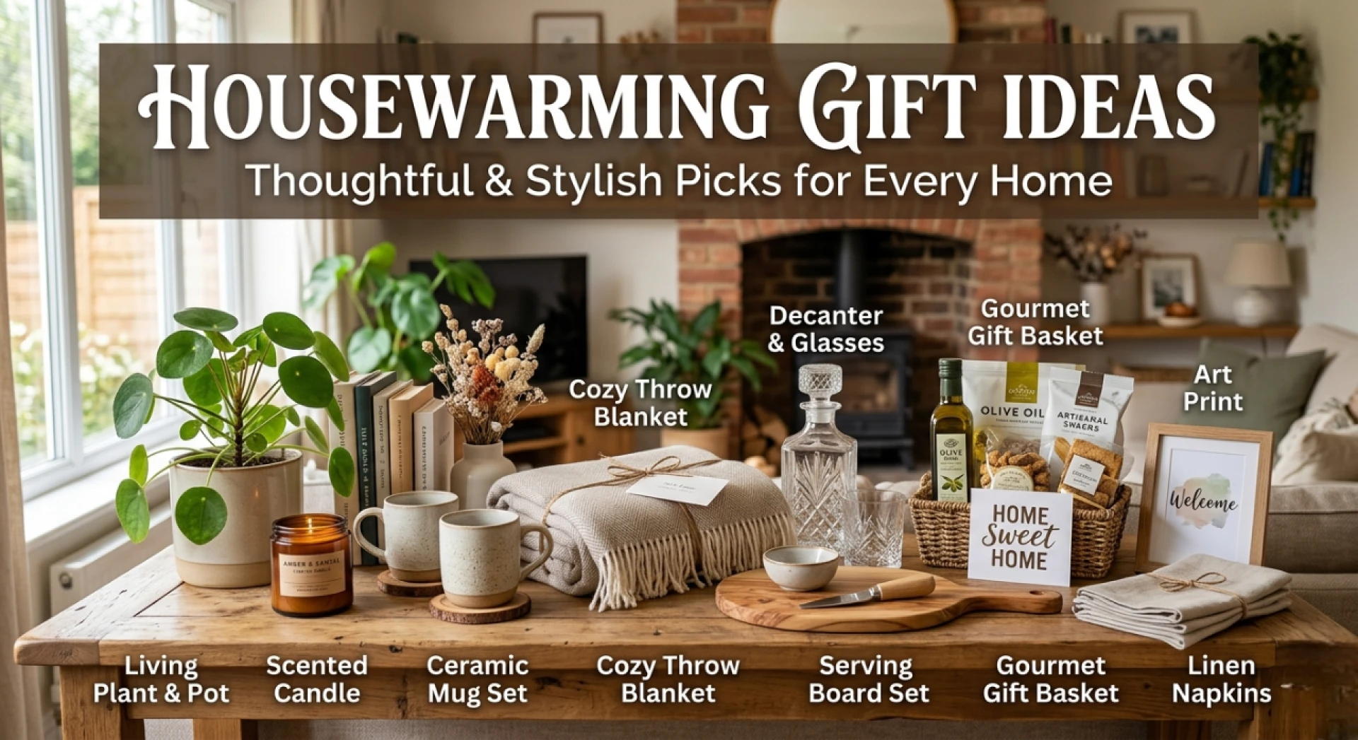 Housewarming Gift Ideas: Thoughtful & Stylish Picks for Every Home