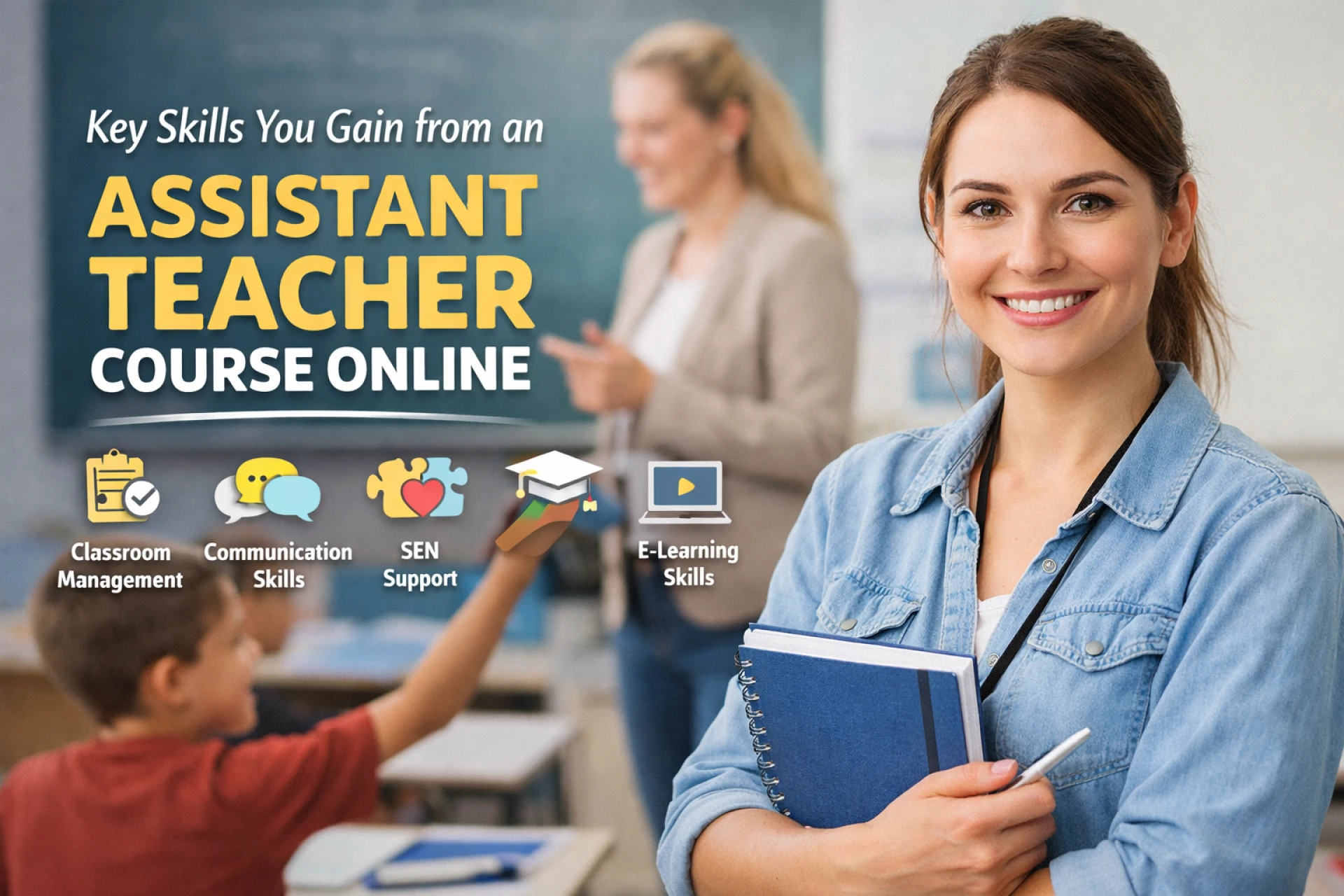 Key Skills You Gain from an Assistant Teacher Course Online