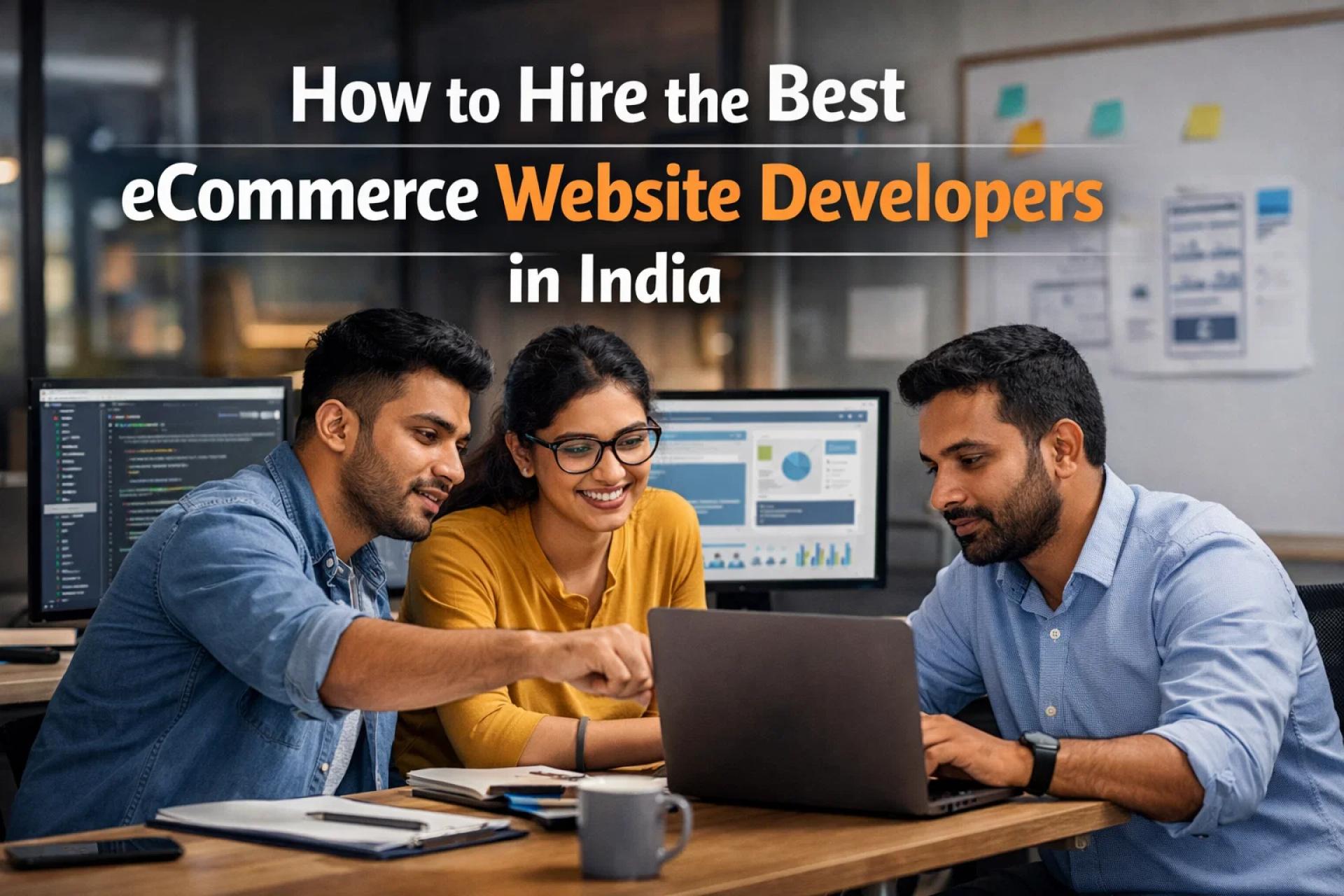 How to Hire the best e-commerce website developers in India?