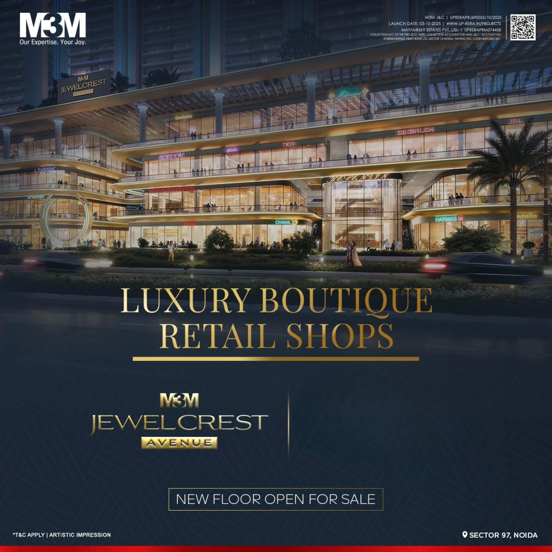 How M3M Jewel Crest Avenue Is Transforming the Commercial Real Estate Market in Noida
