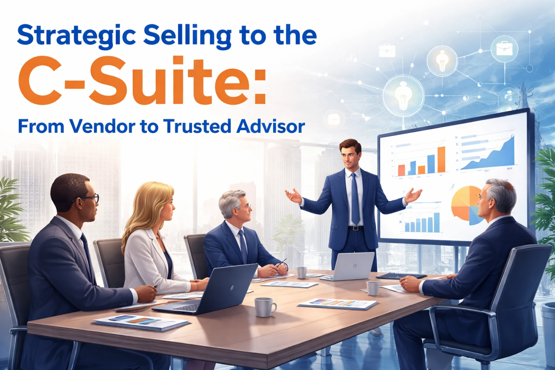 Strategic Selling to the C-Suite: From Vendor to Trusted Advisor