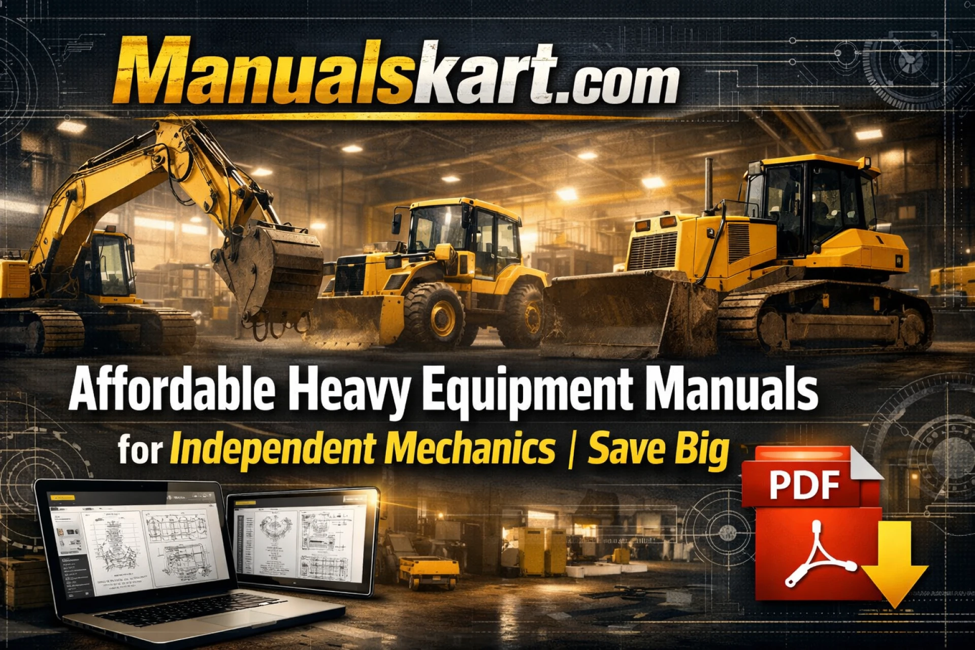 Affordable Heavy Equipment Manuals for Independent Mechanics