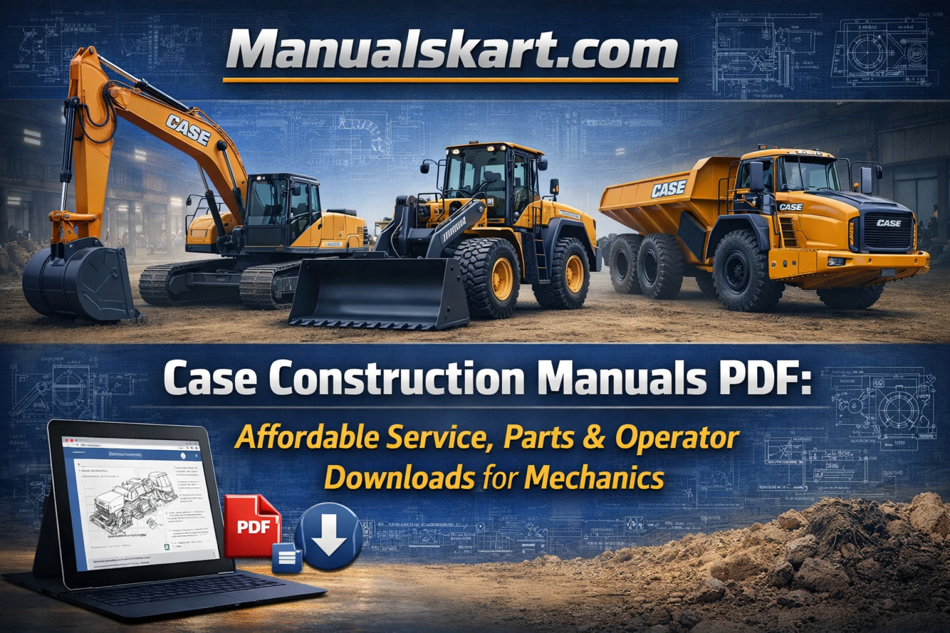 Case Construction Manuals PDF | Affordable for Independent Mechanics