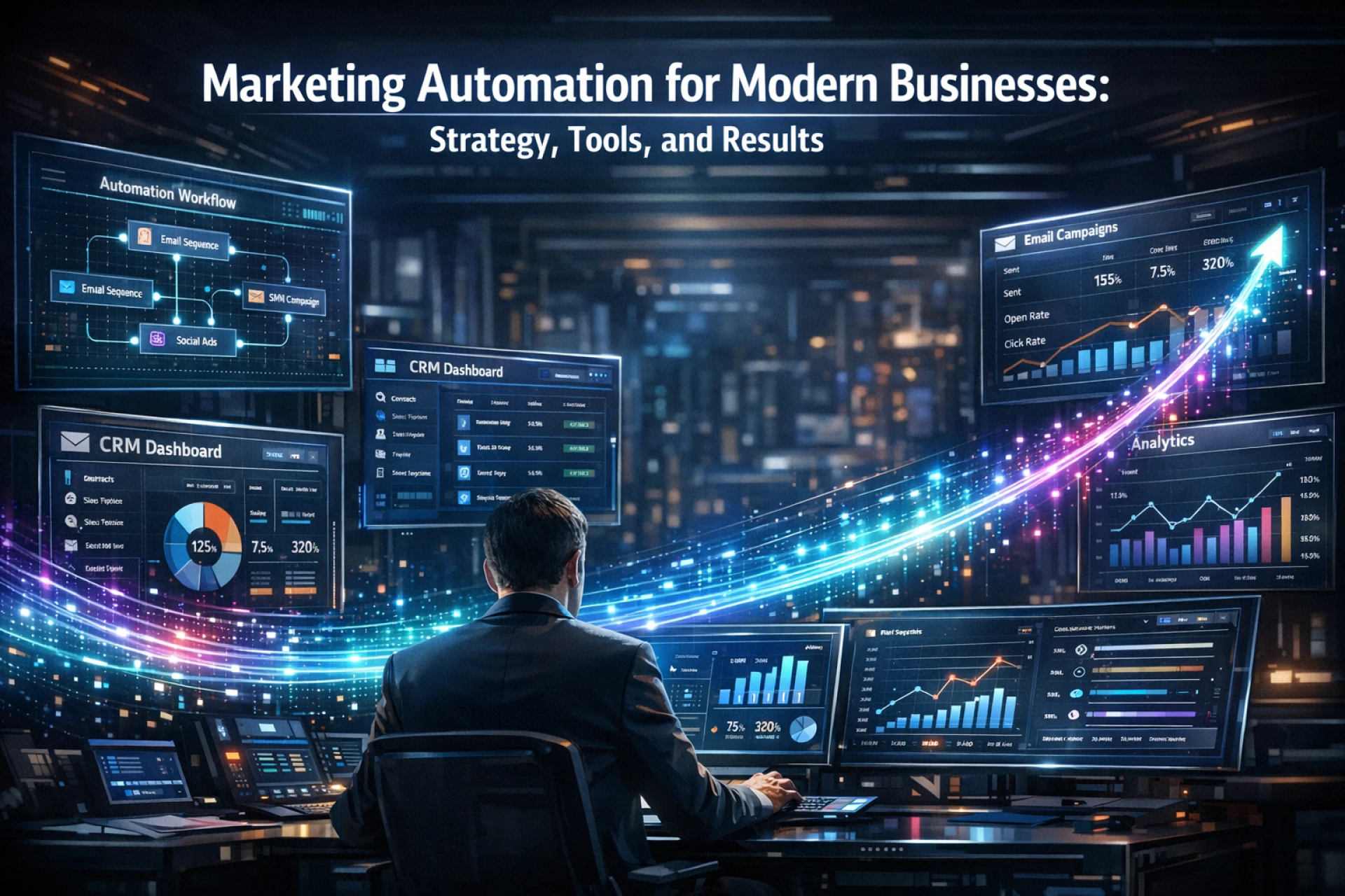 Marketing Automation for Modern Businesses: Strategy, Tools, and Results