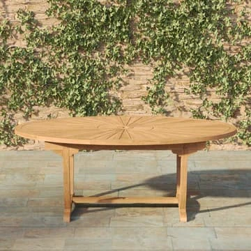 Elegant Round Teak Garden Tables for Entertaining