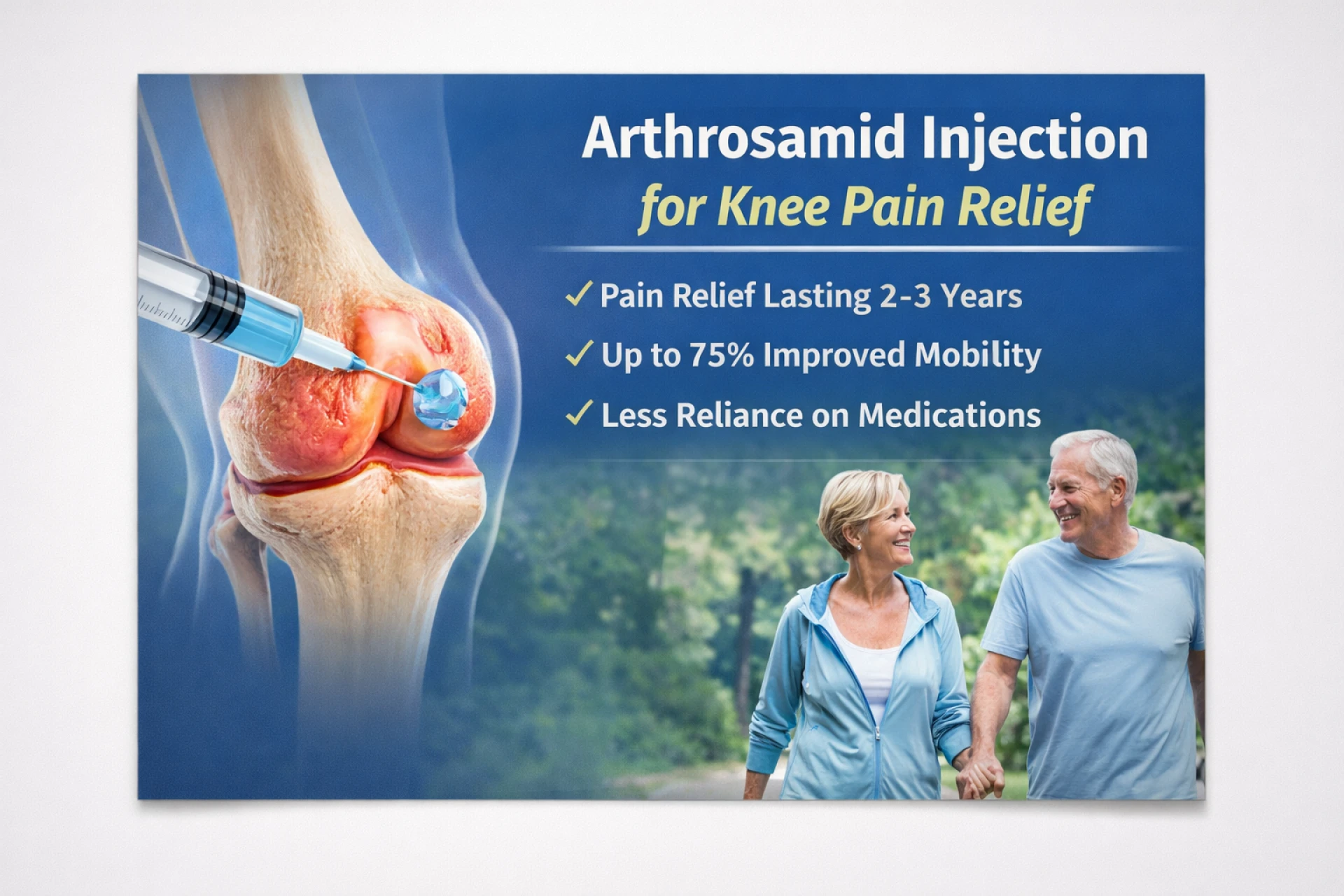 Arthrosamid Injection Success Rates Explained: Cost UK, Benefits & Knee Pain Relief