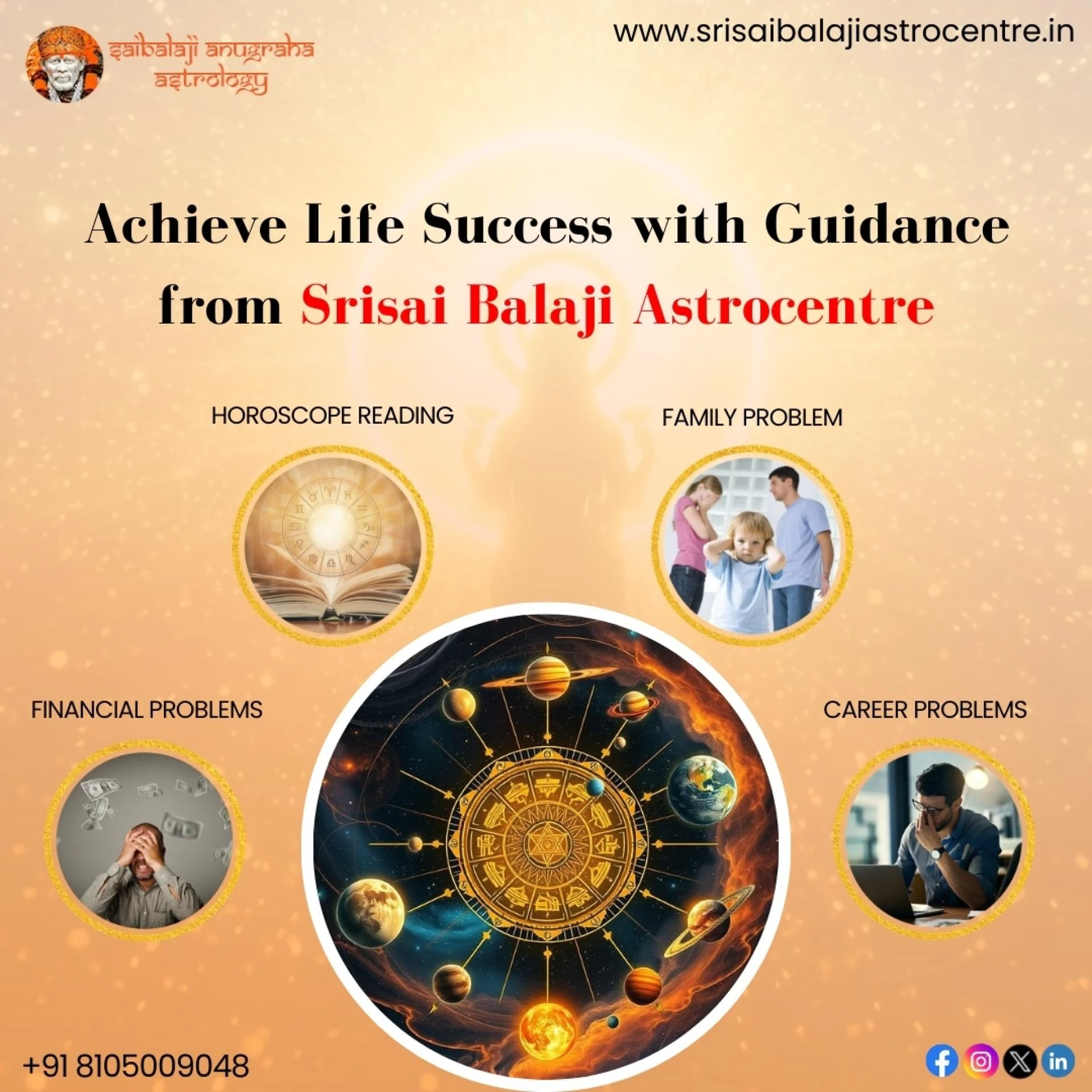 Best Astrologer in Bangalore for Love, Marriage, Career, Health, and Family Guidance|Srisaibalajiastrocentre.in