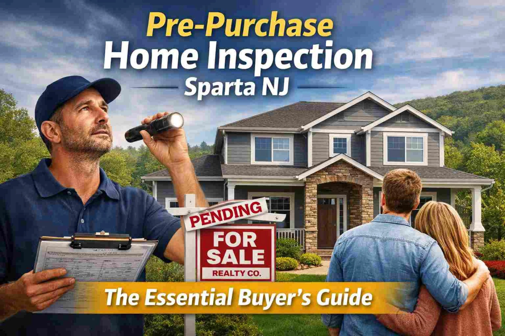 Pre-Purchase Home Inspection in Sparta, NJ: Complete Guide for Buyers & First-Time Homeowners