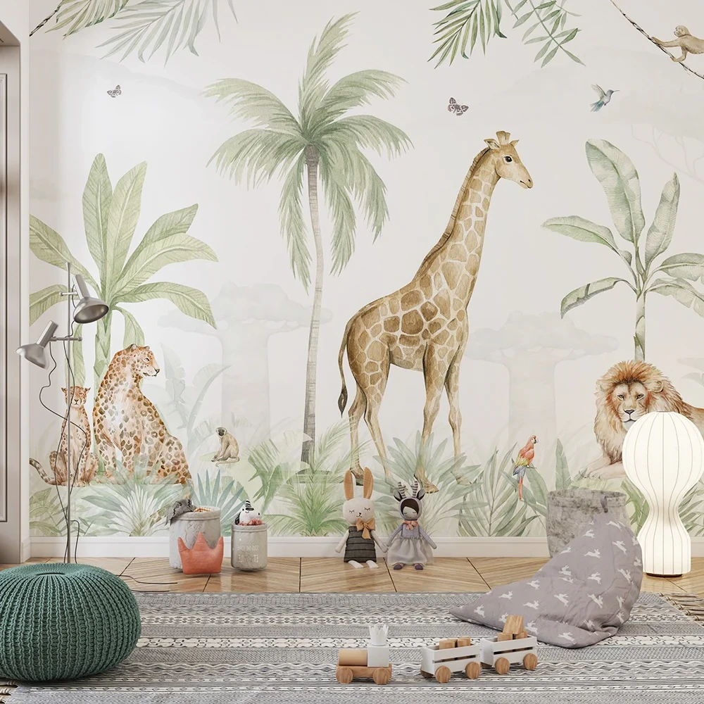 Jungle Theme Wallpaper for Kids Room: Create a Fun and Creative Space