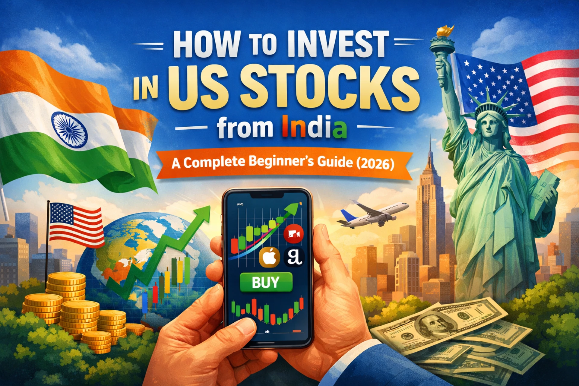 How to Invest in US Stocks from India: A Complete Beginner’s Guide (2026)