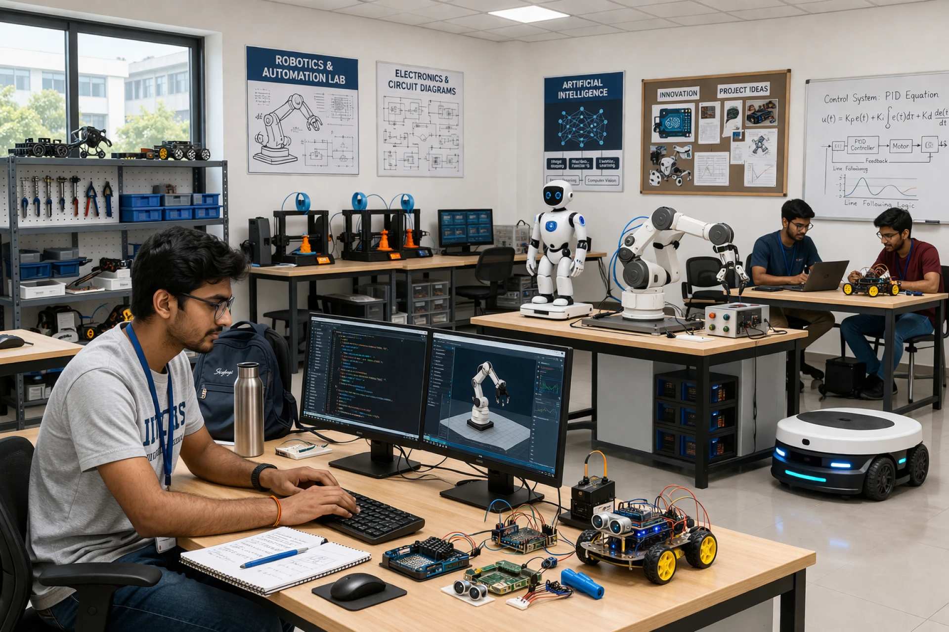 Transforming Education with Robotics Labs for Schools