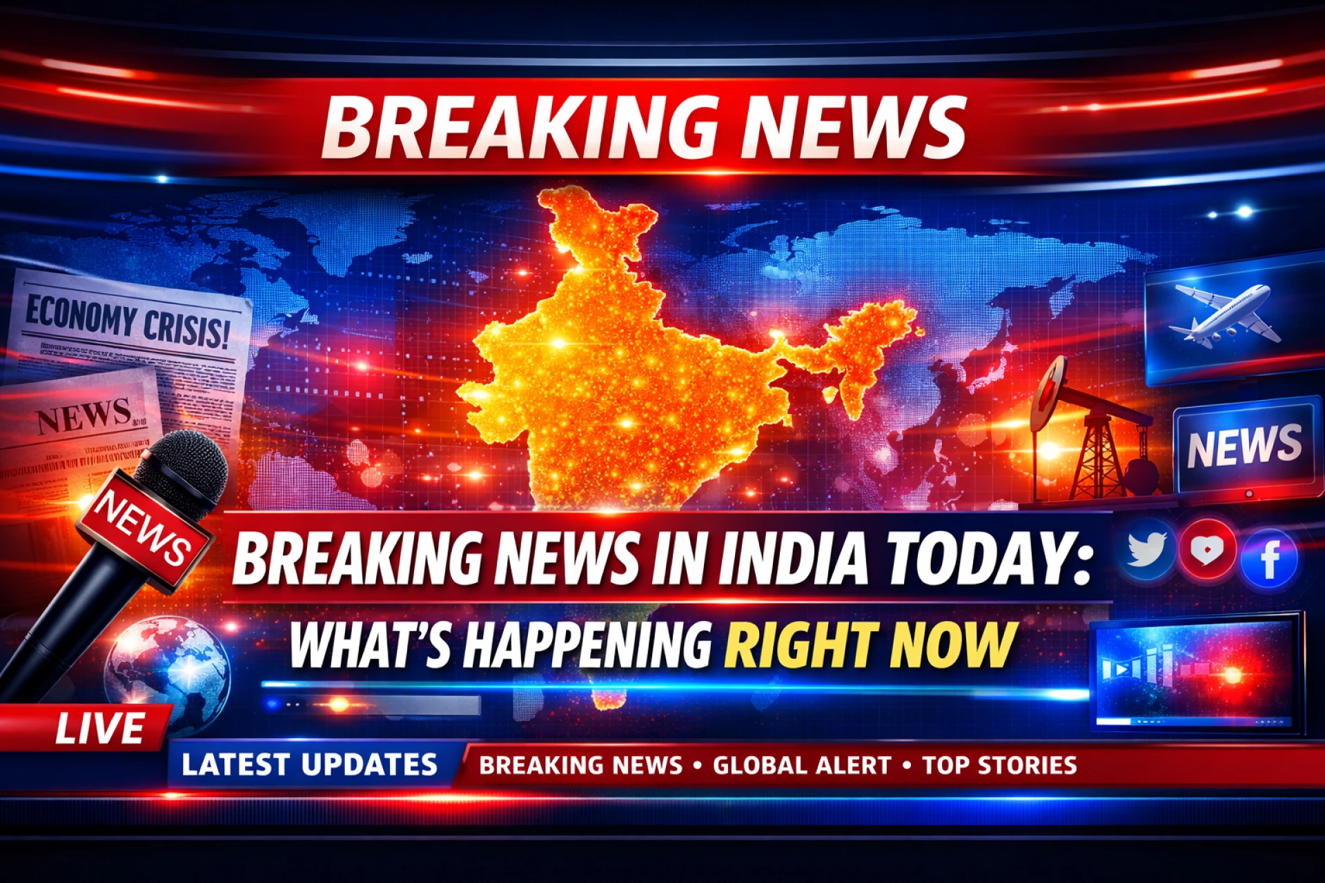 Breaking News in India Today: What's Happening Right Now