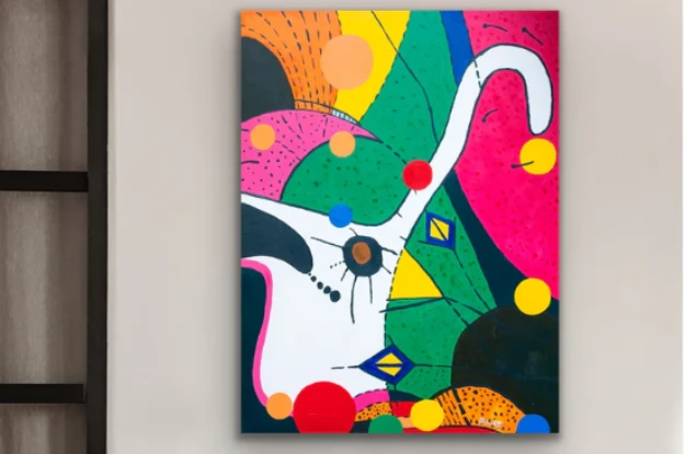 Wall Painting for Living Room: Enhance Your Space with Artistic Elegance