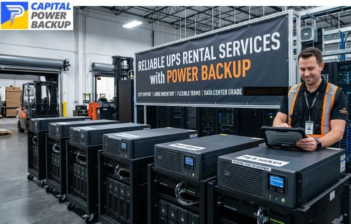 Reliable UPS Rental Services with Power Backup