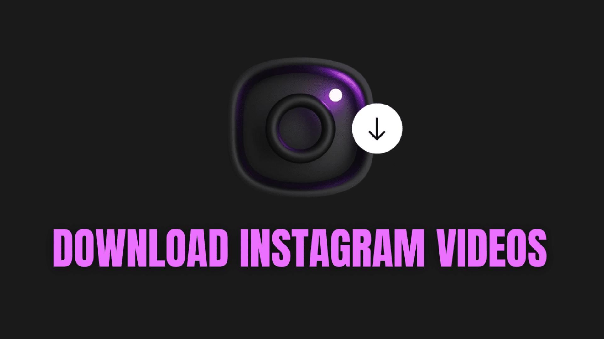 Convenient Instagram Video Saving Tool Online