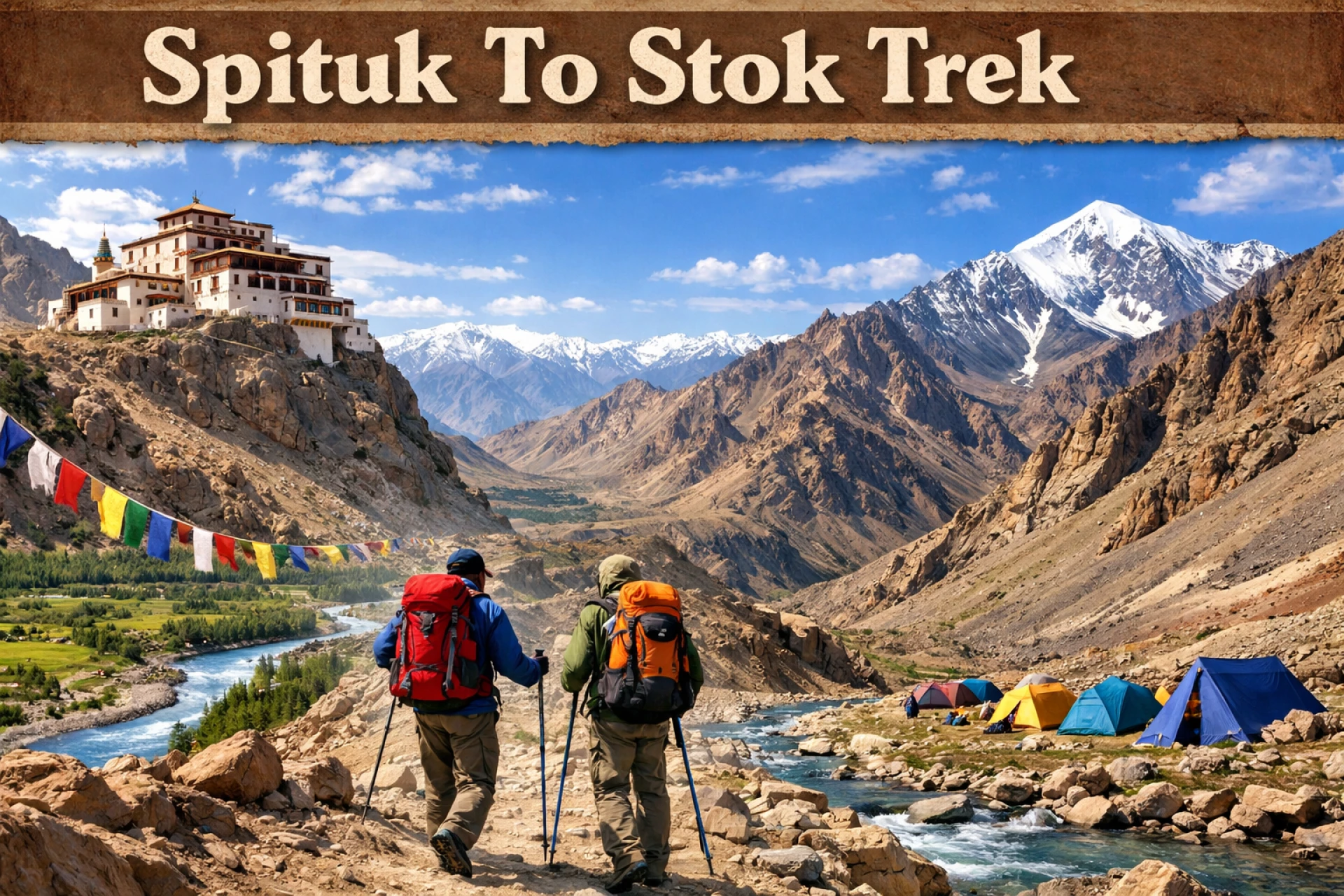 What Makes Spituk To Stok Trek a Must-Do Adventure in Ladakh?