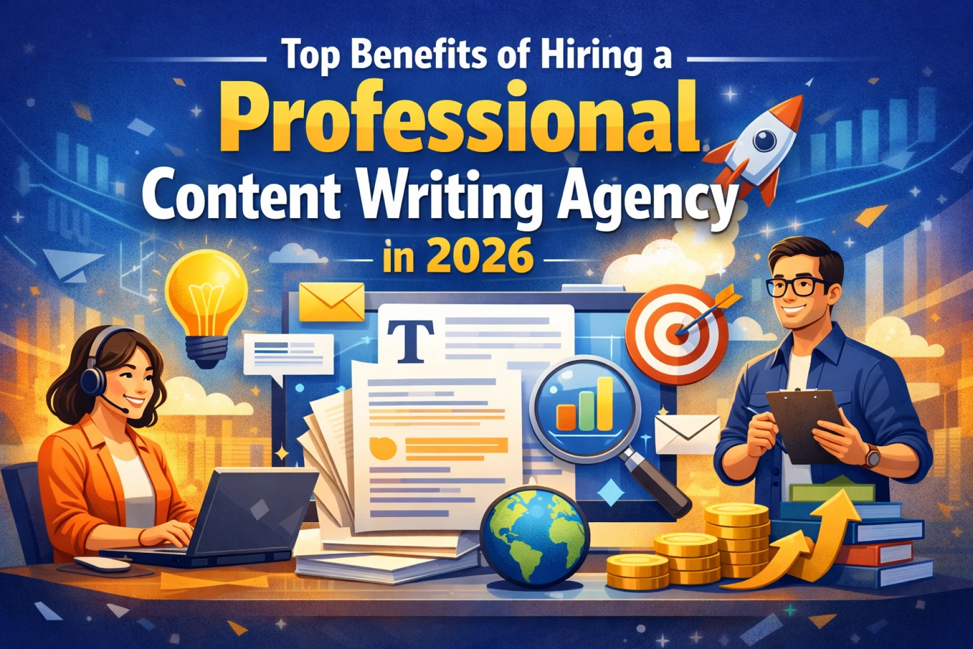 Top Benefits of Hiring a Professional Content Writing Agency in 2026