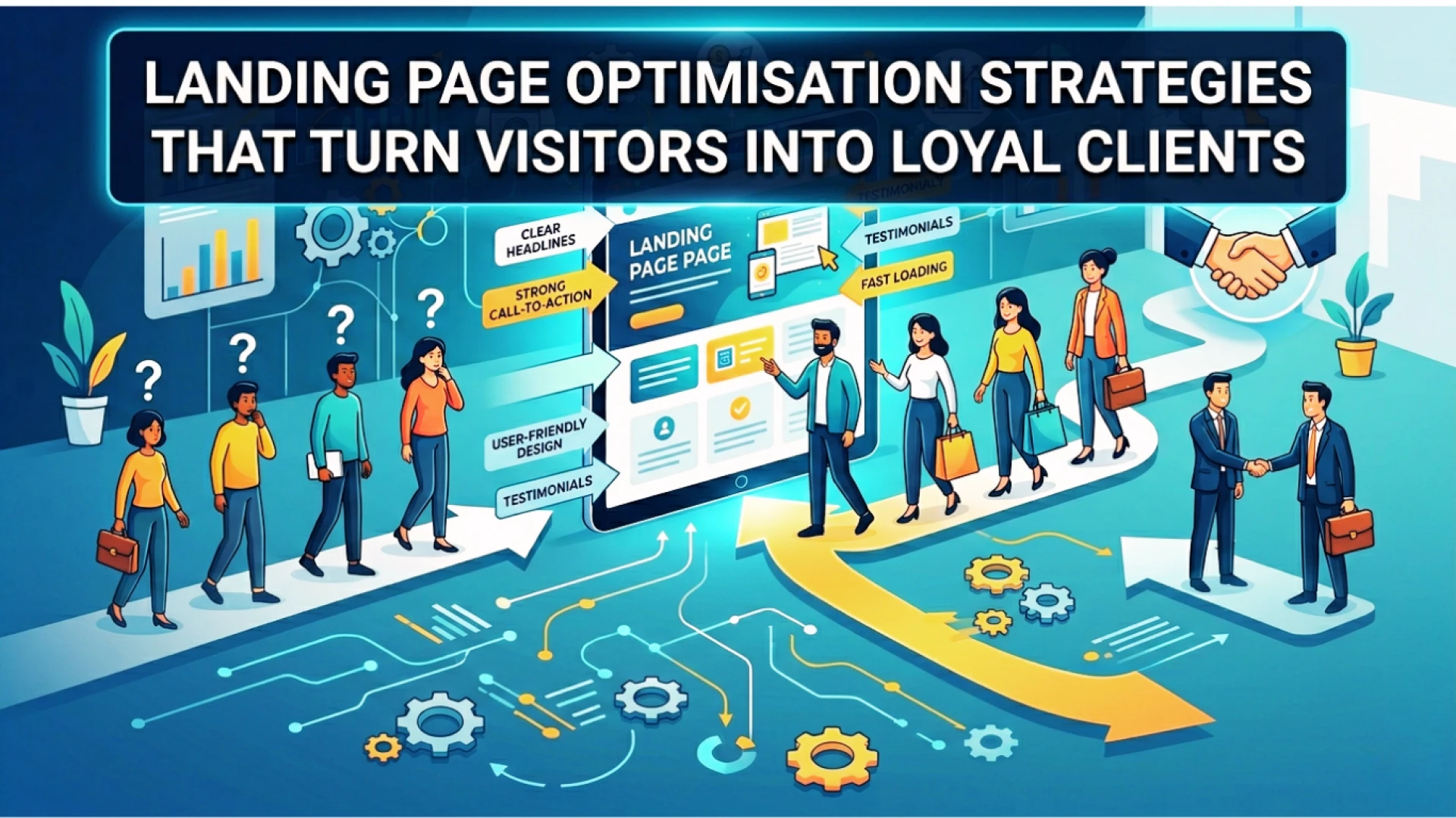 Landing Page Optimisation Strategies That Turn Visitors into Loyal Clients