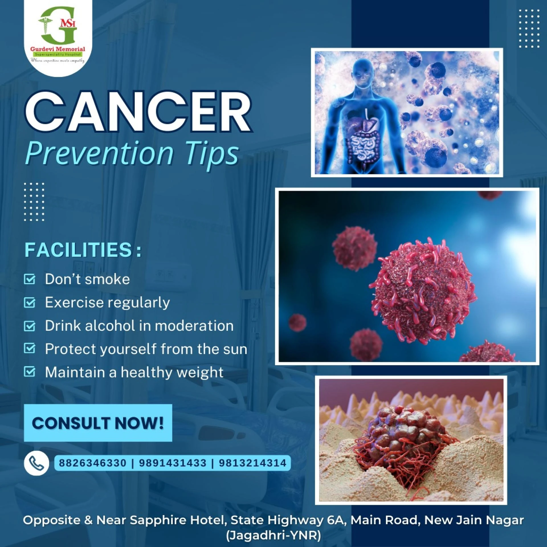 How Can the Best Cancer Specialist in Yamunanagar Help You Recover?