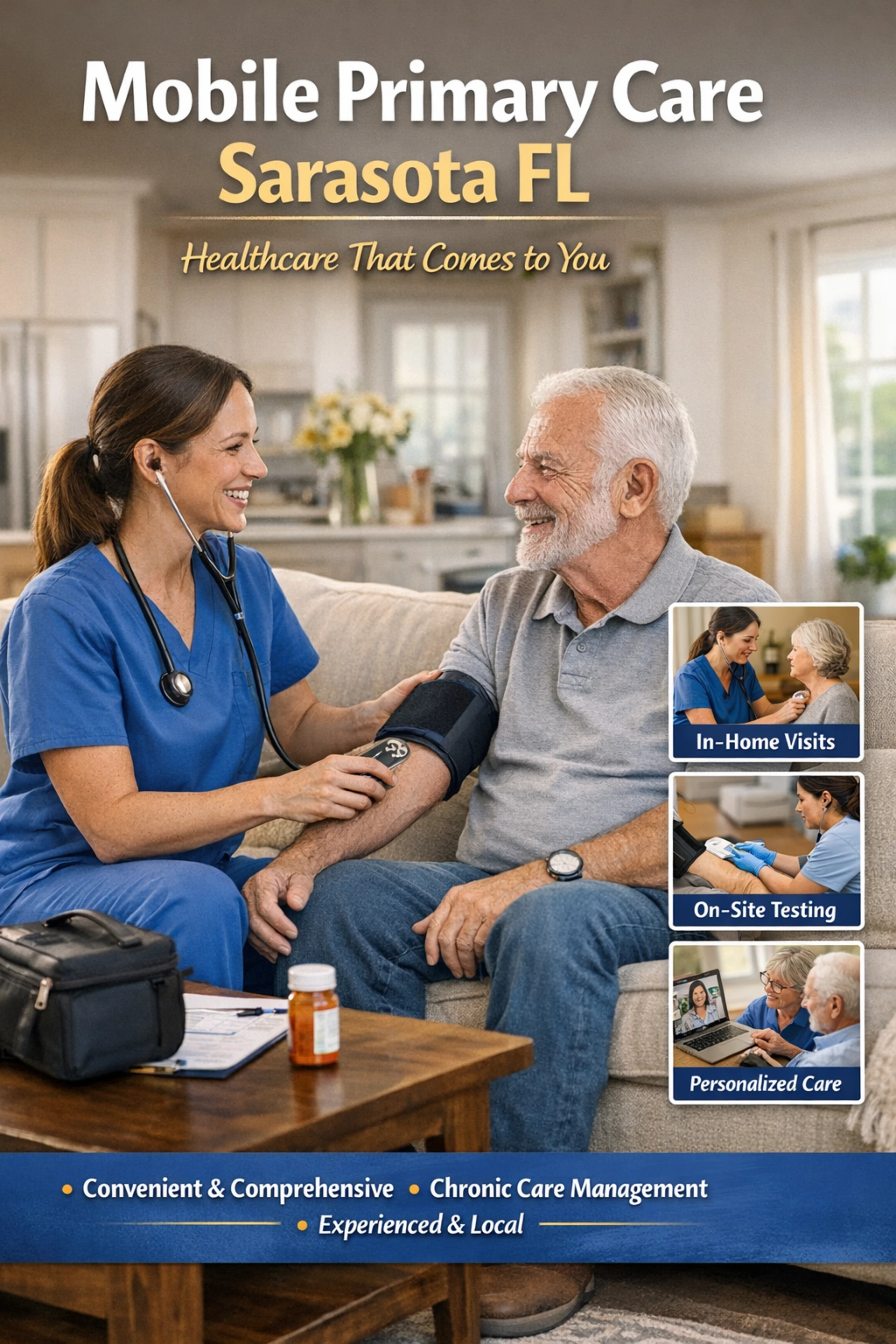 Mobile Primary Care Sarasota FL: Skip the Waiting Room and Get Care at Home