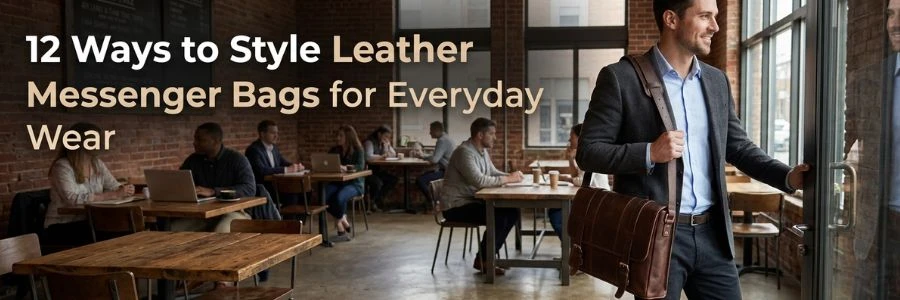 12 Ways to Style Leather Messenger Bags for Everyday Wear