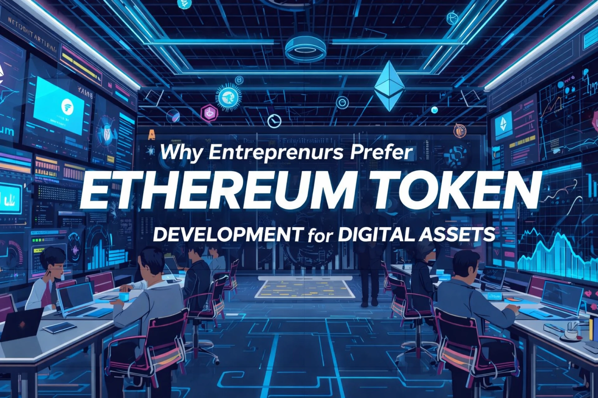 Why Entrepreneurs Prefer Ethereum Token Development for Digital Assets