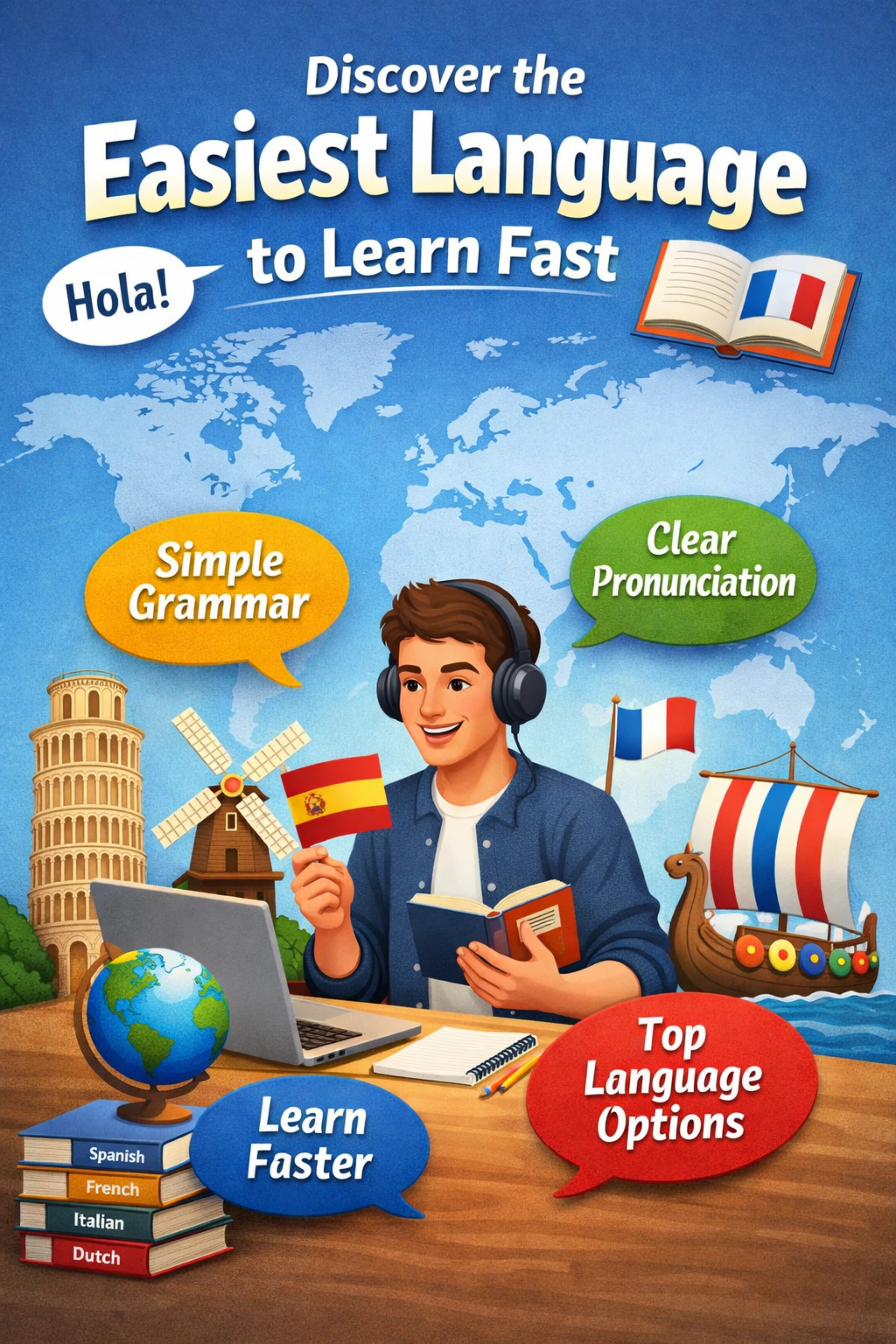 Discover the Easiest Language to Learn Fast