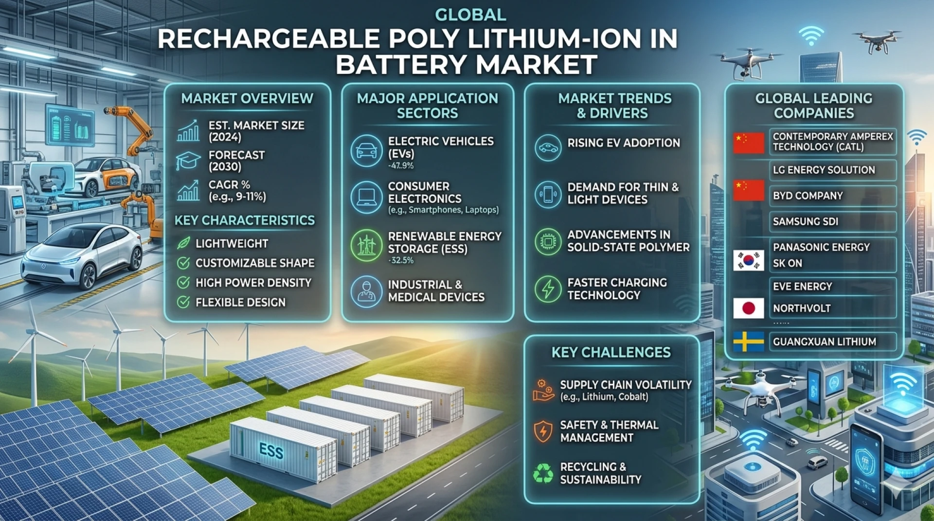 Rechargeable Poly Lithium-ion Battery Market: The Powerhouse Behind the Global EV Boom