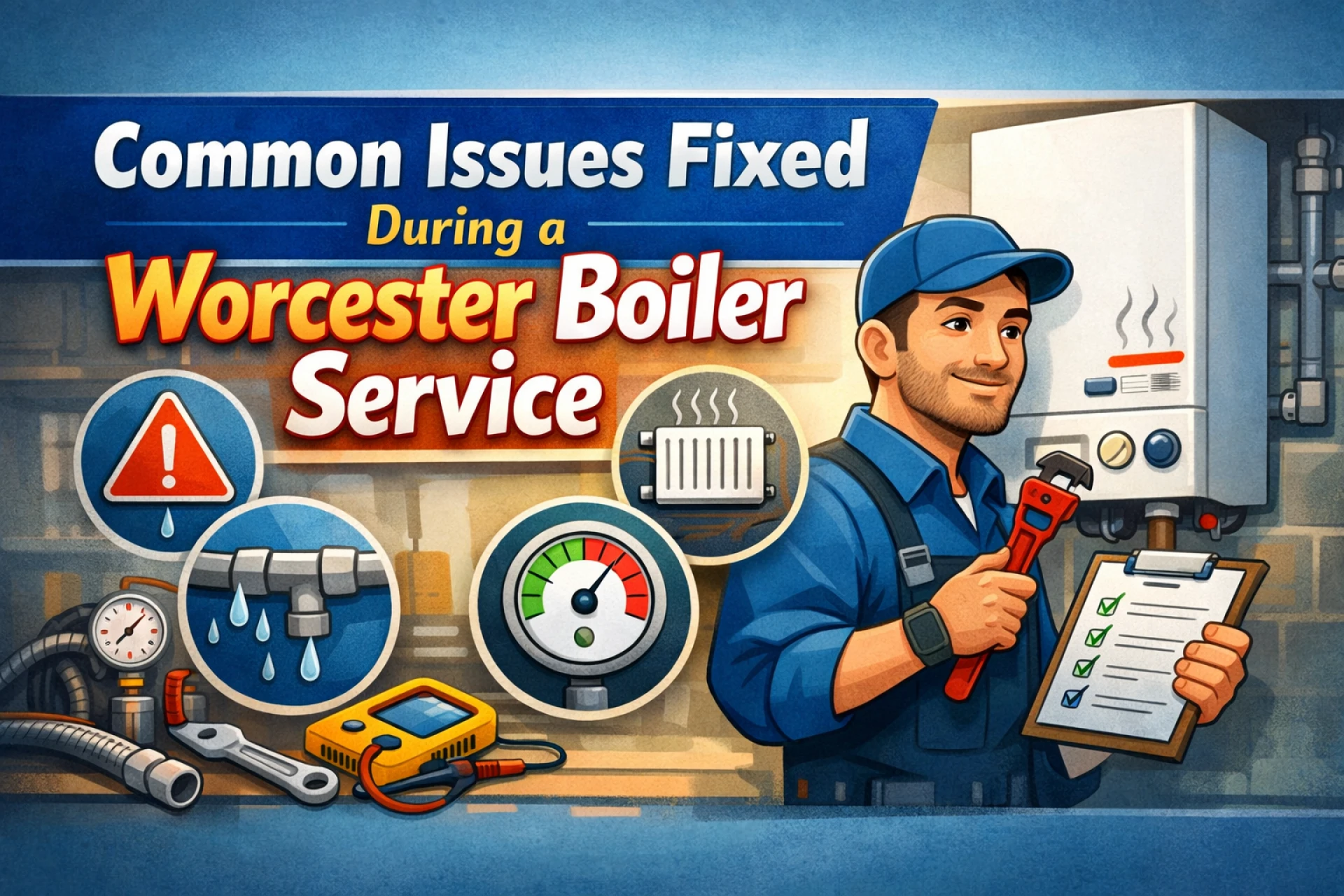 Common Issues Fixed During a Worcester Boiler Service