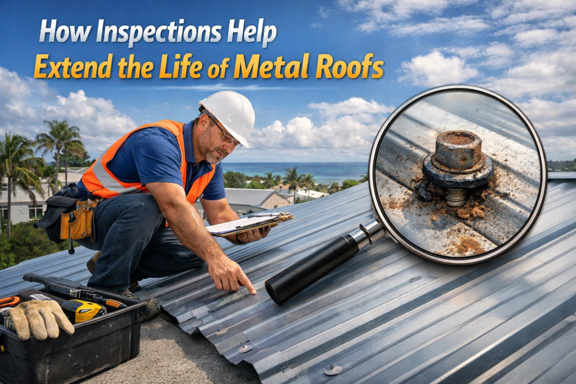 How Inspections Help Extend the Life of Metal Roofs