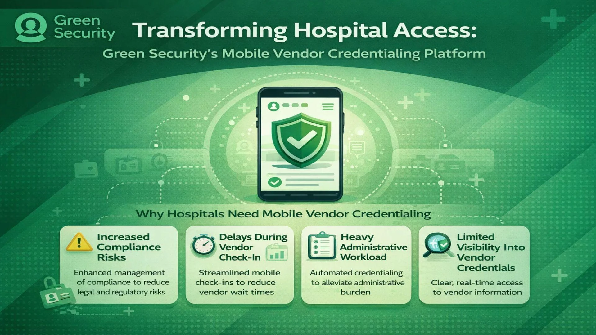 Transforming Hospital Access: Green Security’s Mobile Vendor Credentialing platform