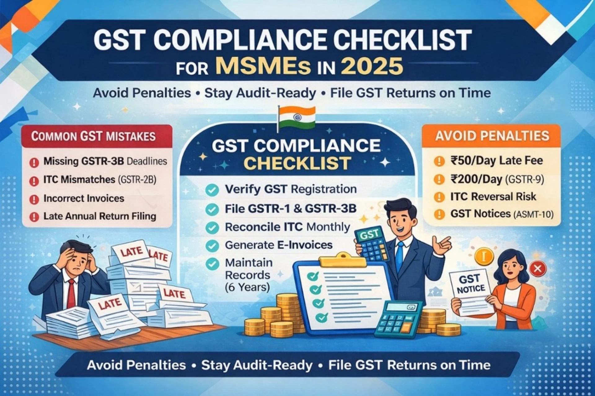 GST Compliance Checklist for MSMEs 2025 India
