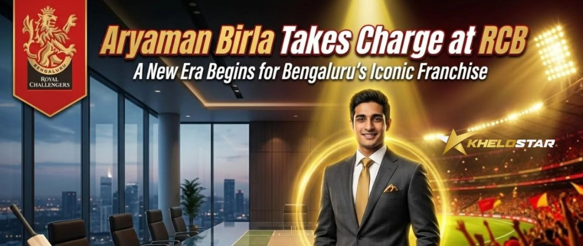 RCB's New Era Under Aryaman Birla | Khelostar