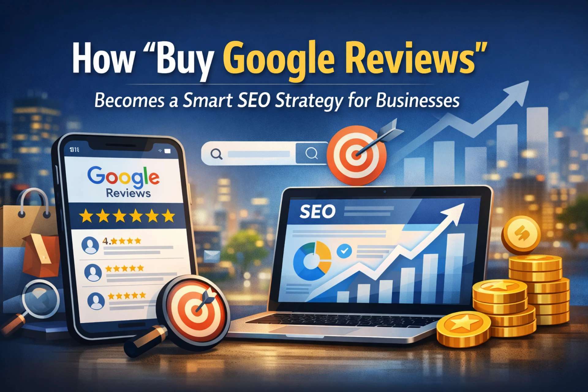 How "Buy Google Reviews" Becomes a Smart SEO Strategy for Businesses