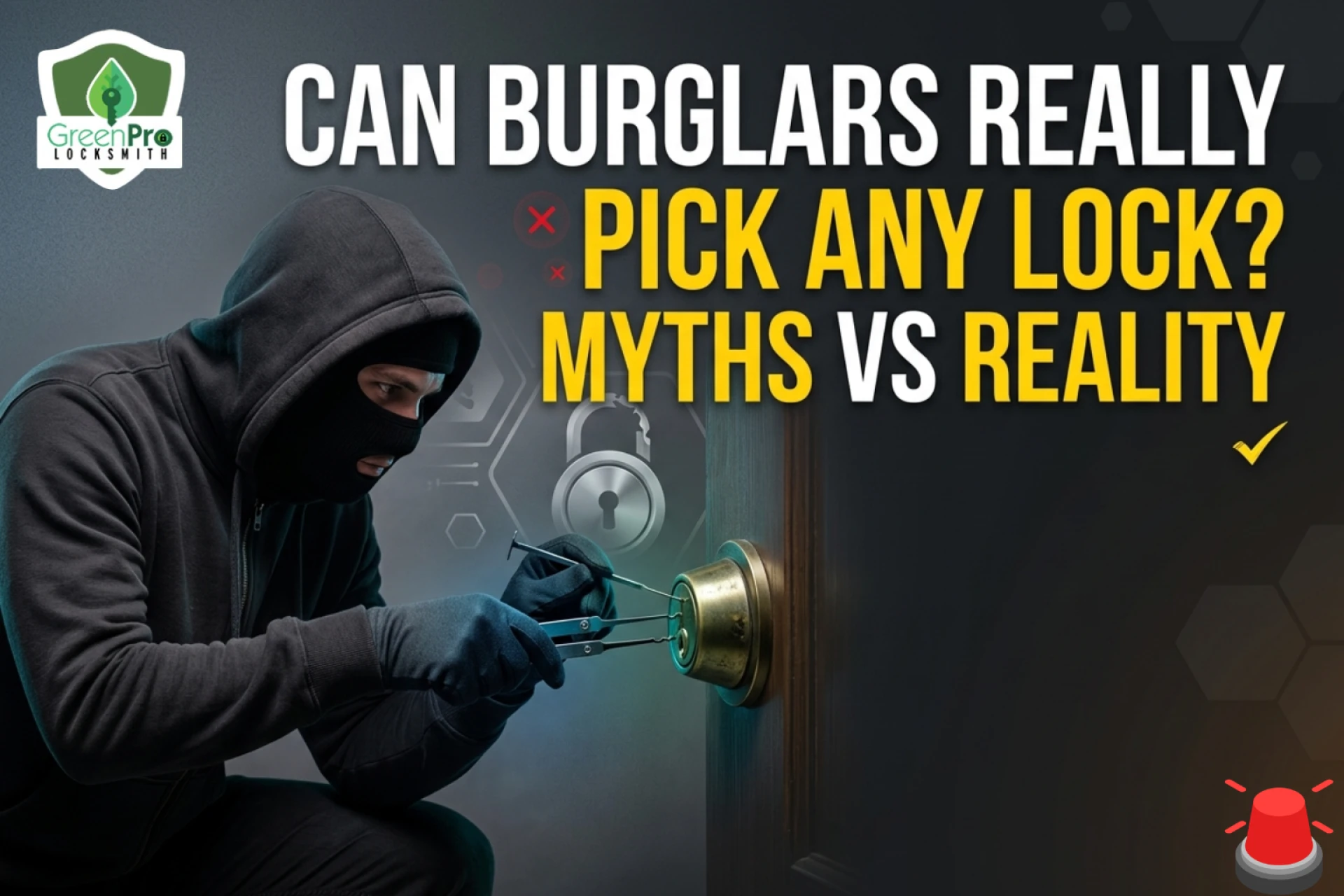 Can Burglars Really Pick Any Lock? Myths vs Reality