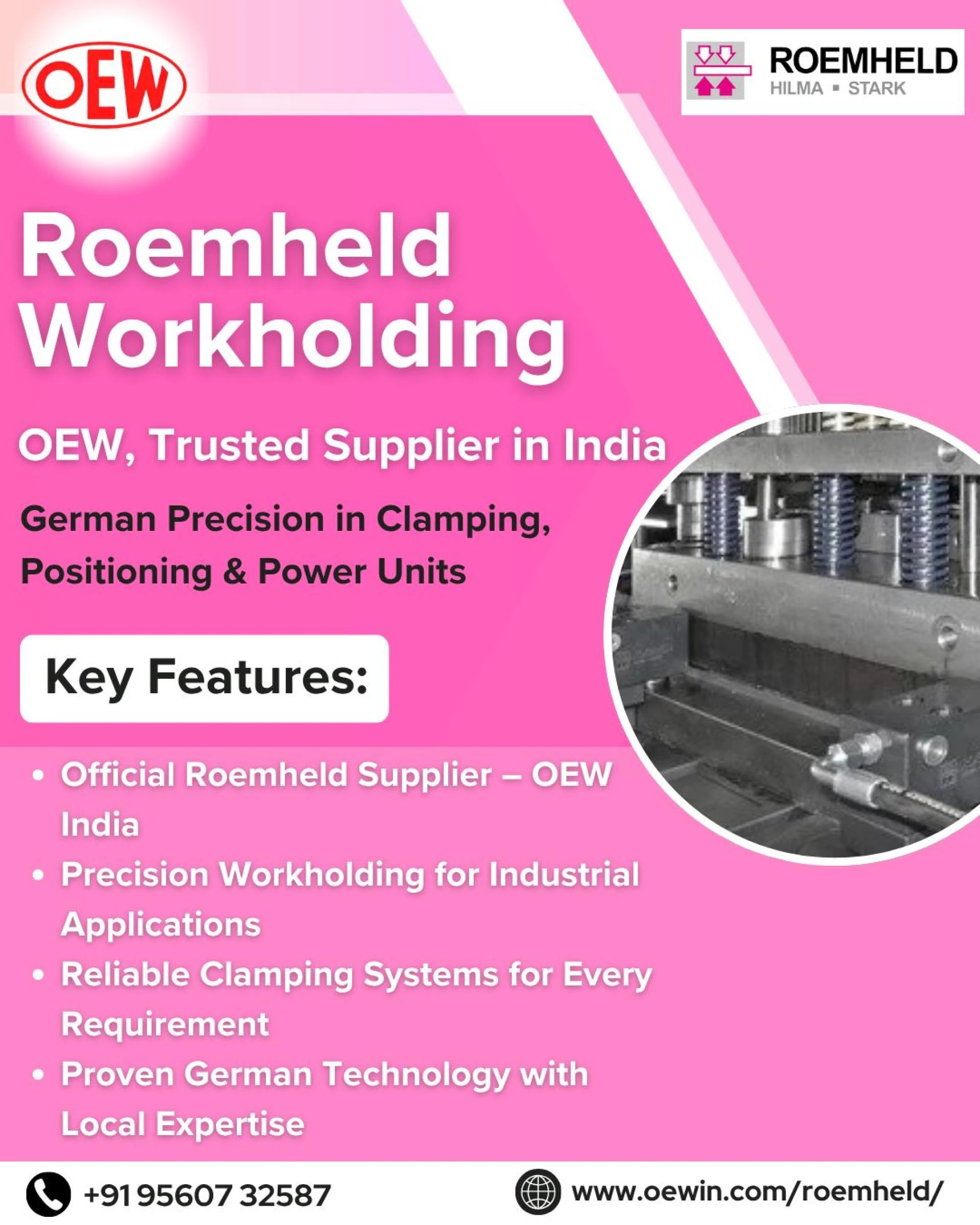 Power Workholding, Quick Die Change & Zero Point Clamping Systems: Transforming Modern Manufacturing with OEW
