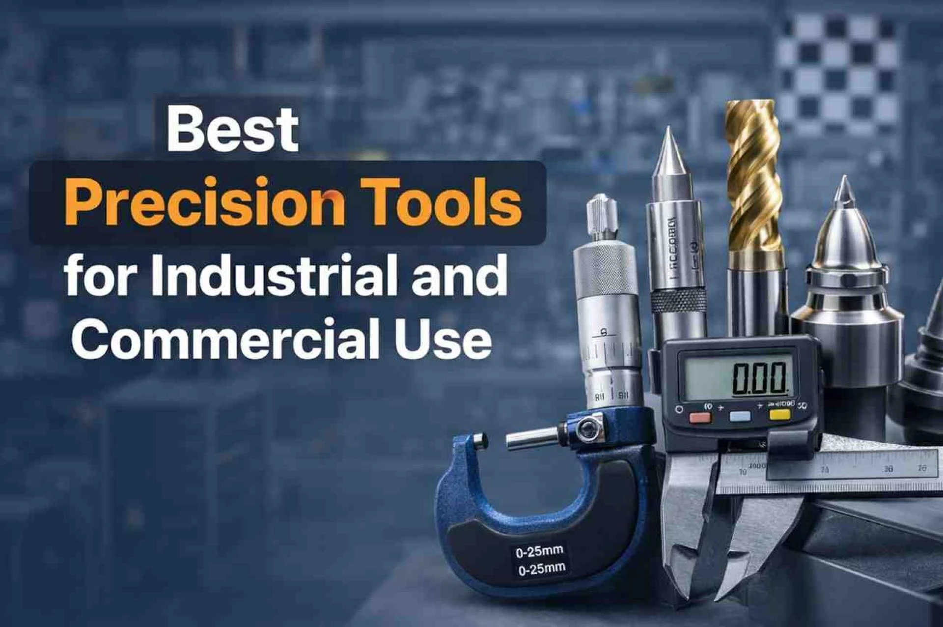 Best Precision Tools for Industrial and Commercial Use