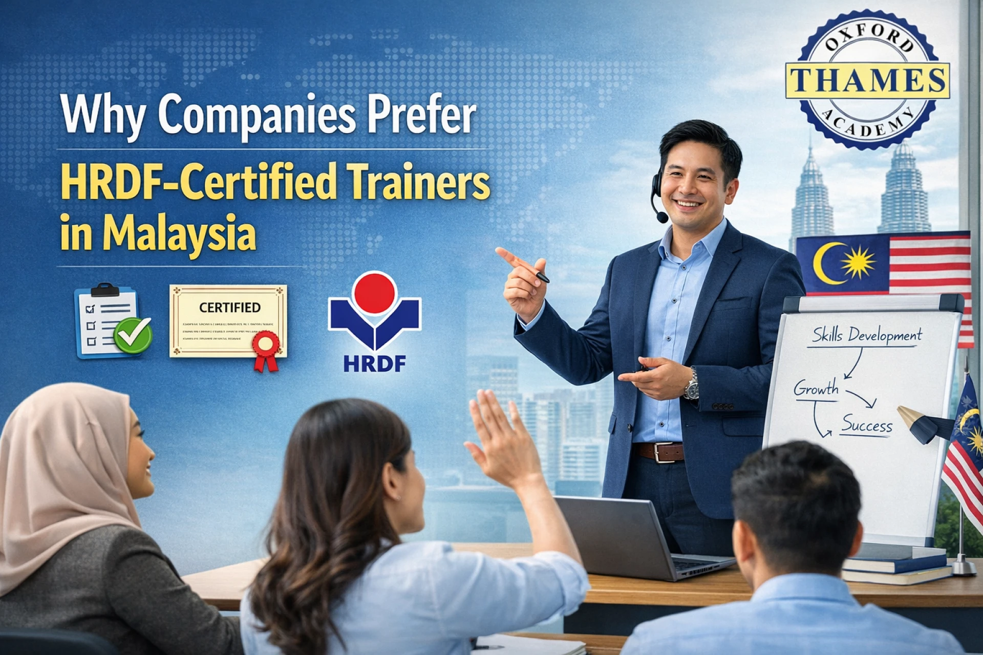 Why Companies Prefer HRDF-Certified Trainers in Malaysia