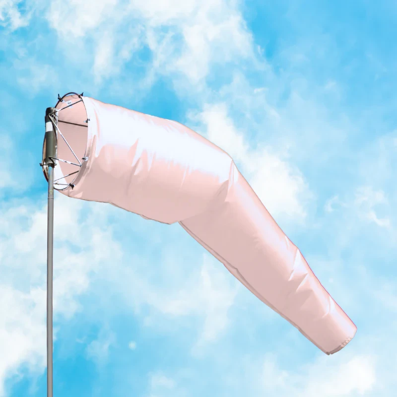 Buy CASA Compliant White Airport Windsock for Airfields & Airports