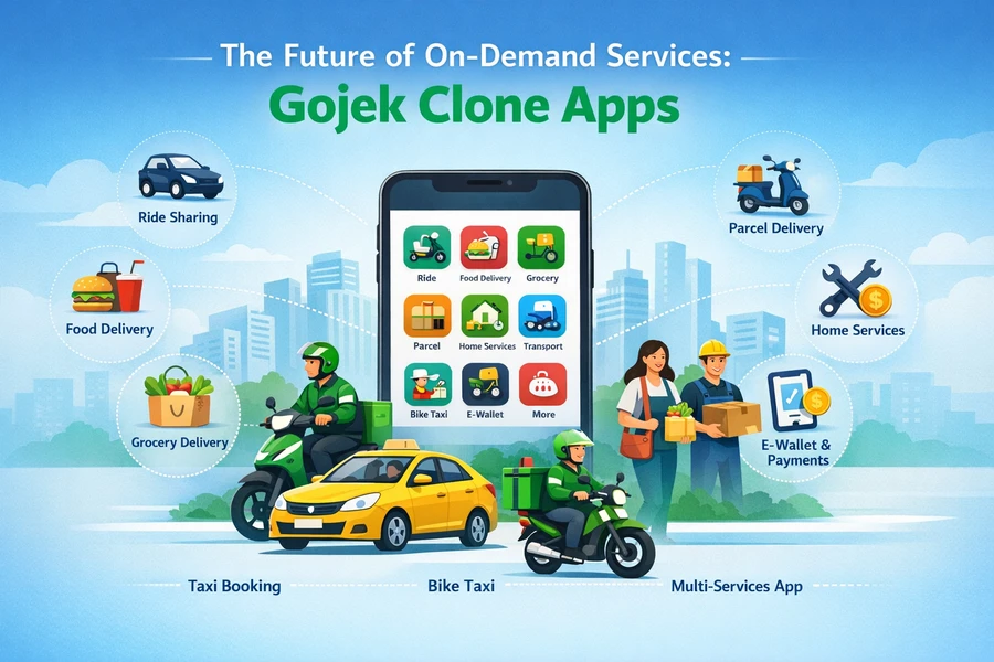 The Future of On-Demand Services: Gojek Clone Apps