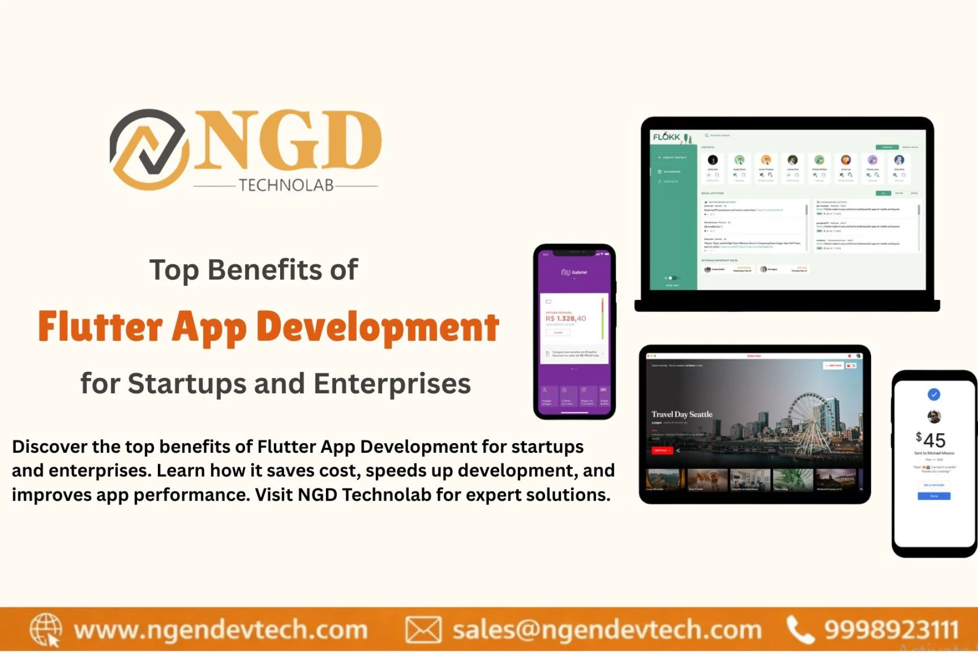 Top Benefits of Flutter App Development for Startups and Enterprises