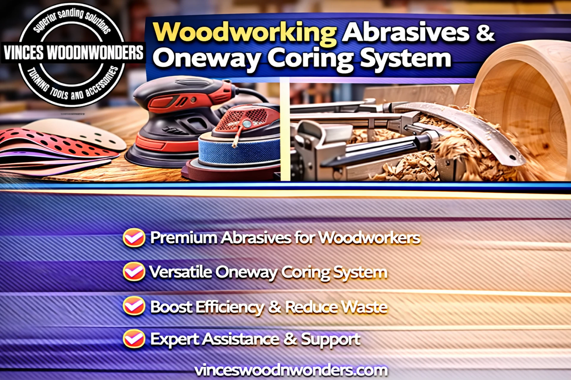 Top notch Tools for Woodworkers at Vince’s Wood N Wonders