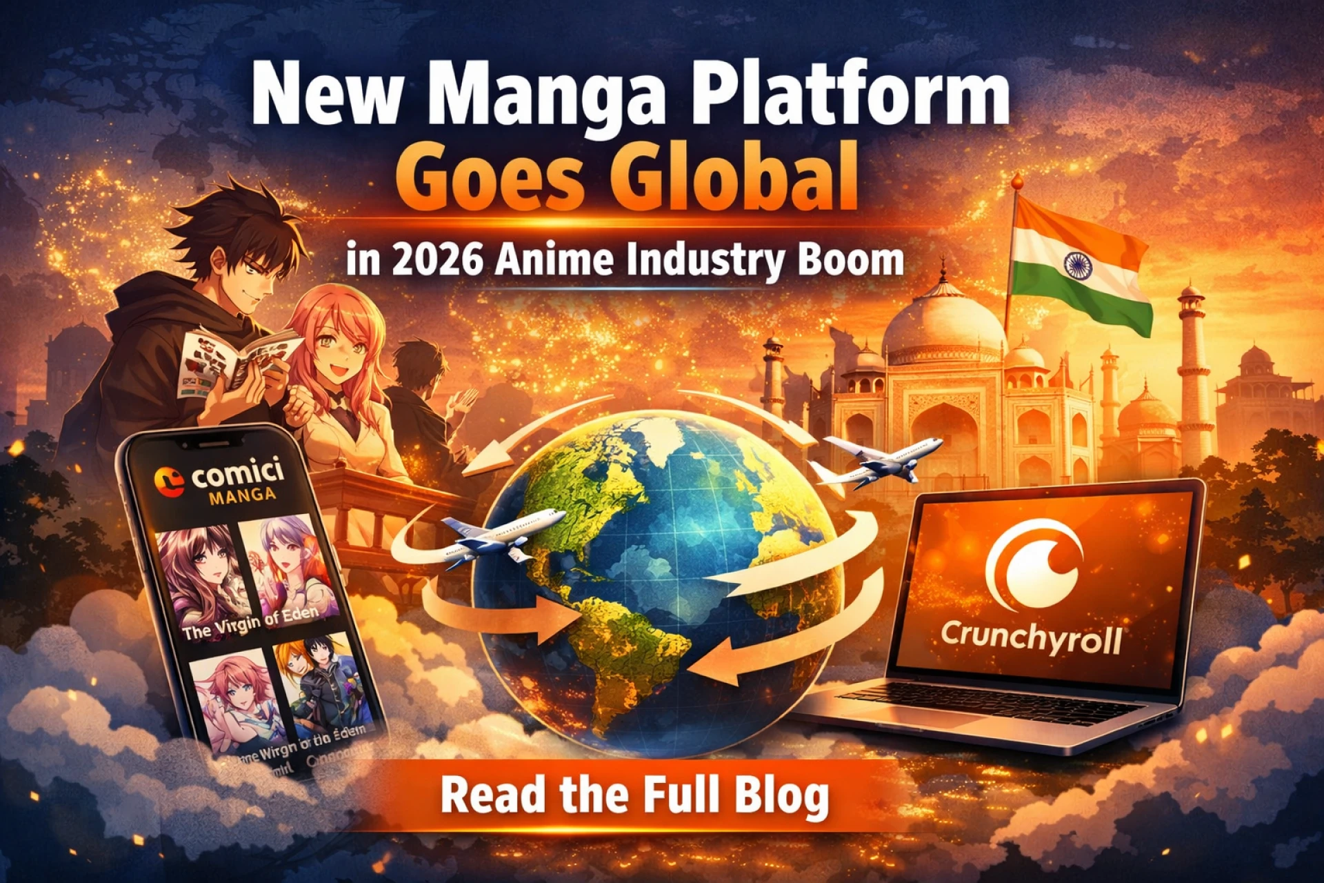 New Manga Platform Expands Globally Amid 2026 Anime Industry Growth