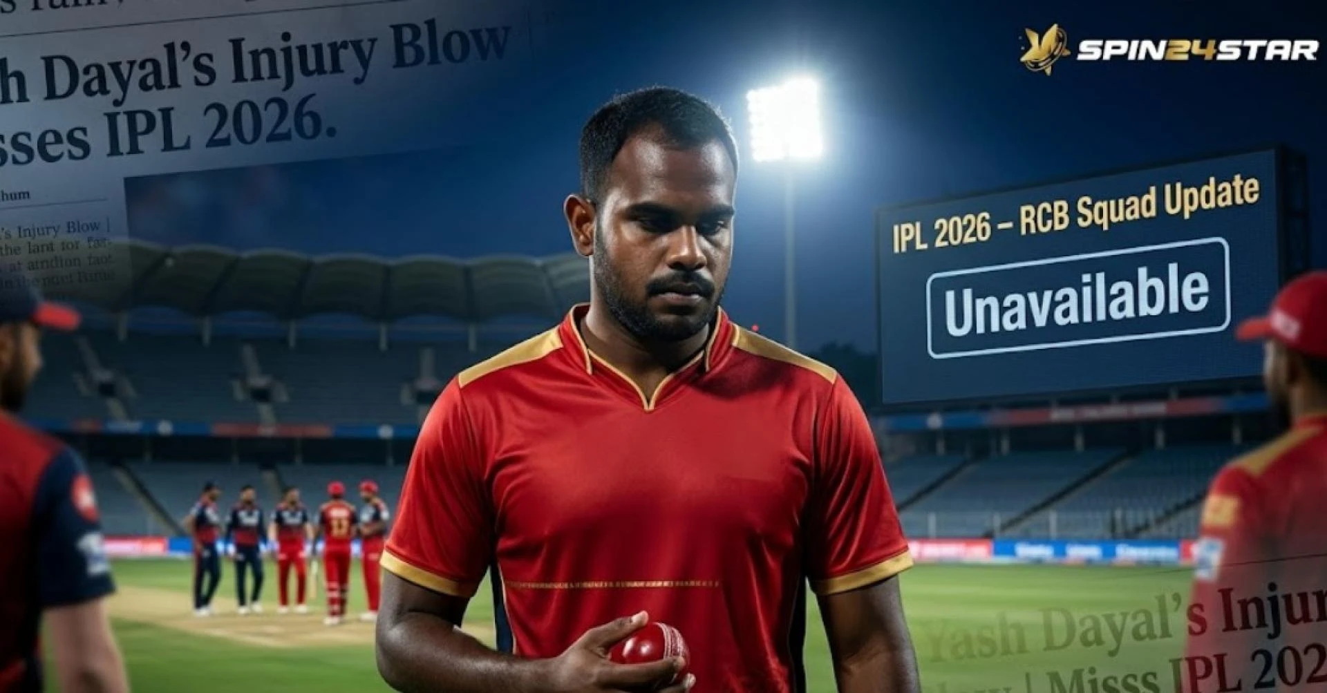 RCB's Yash Dayal Misses IPL 2026 | spin24star