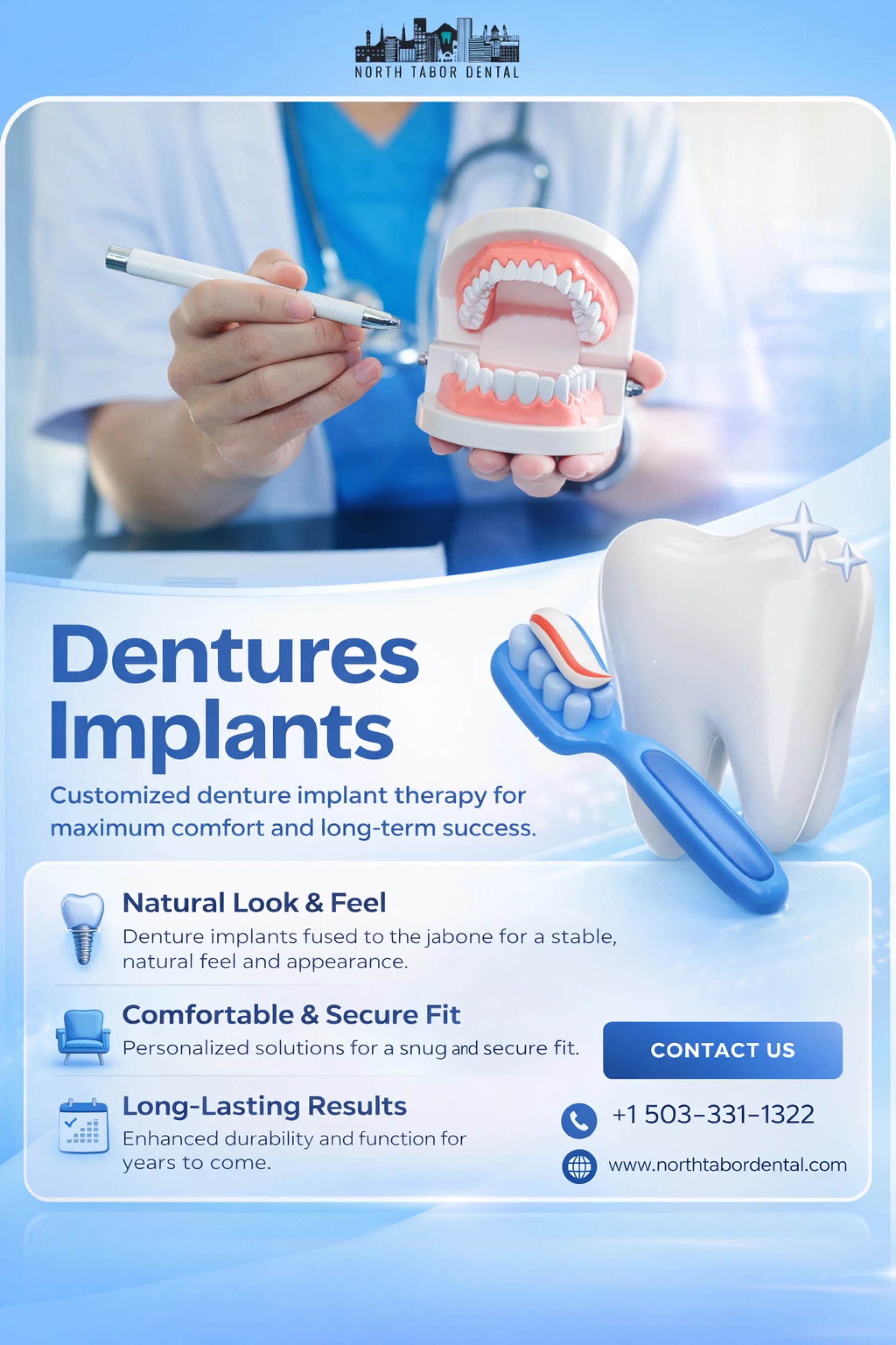 Best Dentures Implants Treatment Center in Portland,OR !